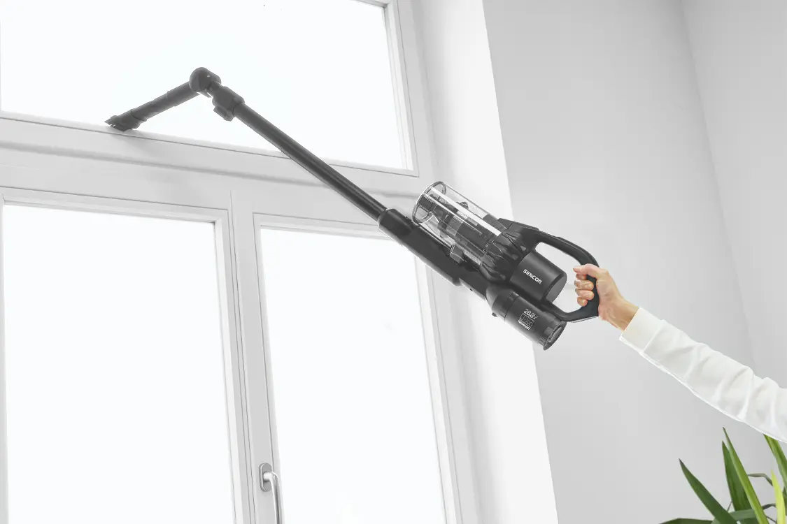 Sencor odkurzacz pionowy 4w1 z mopem i filtracją hepa SVC 9879BK