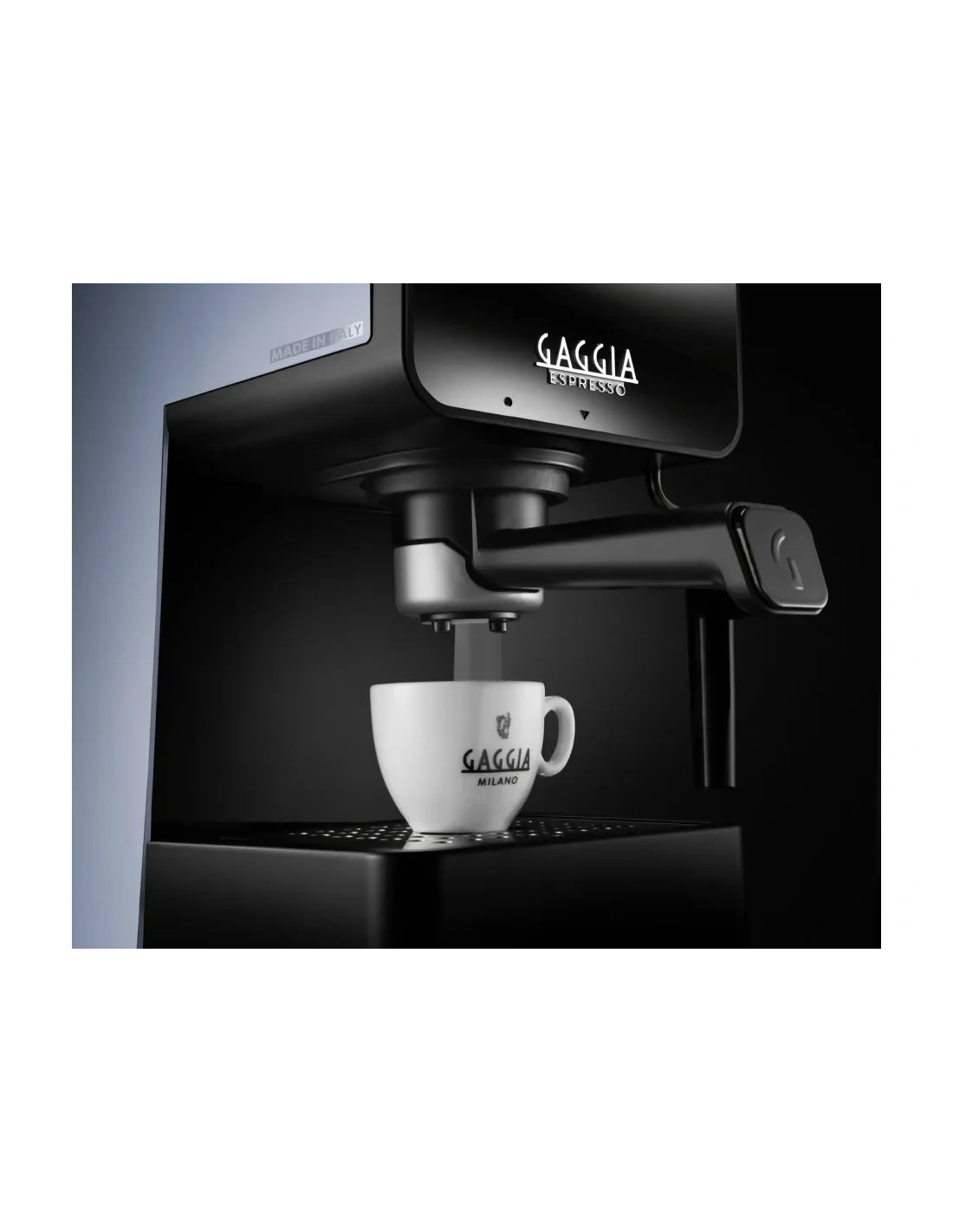 Ekspres kolbowy GAGGIA Deluxe Espresso - szary — widok 10