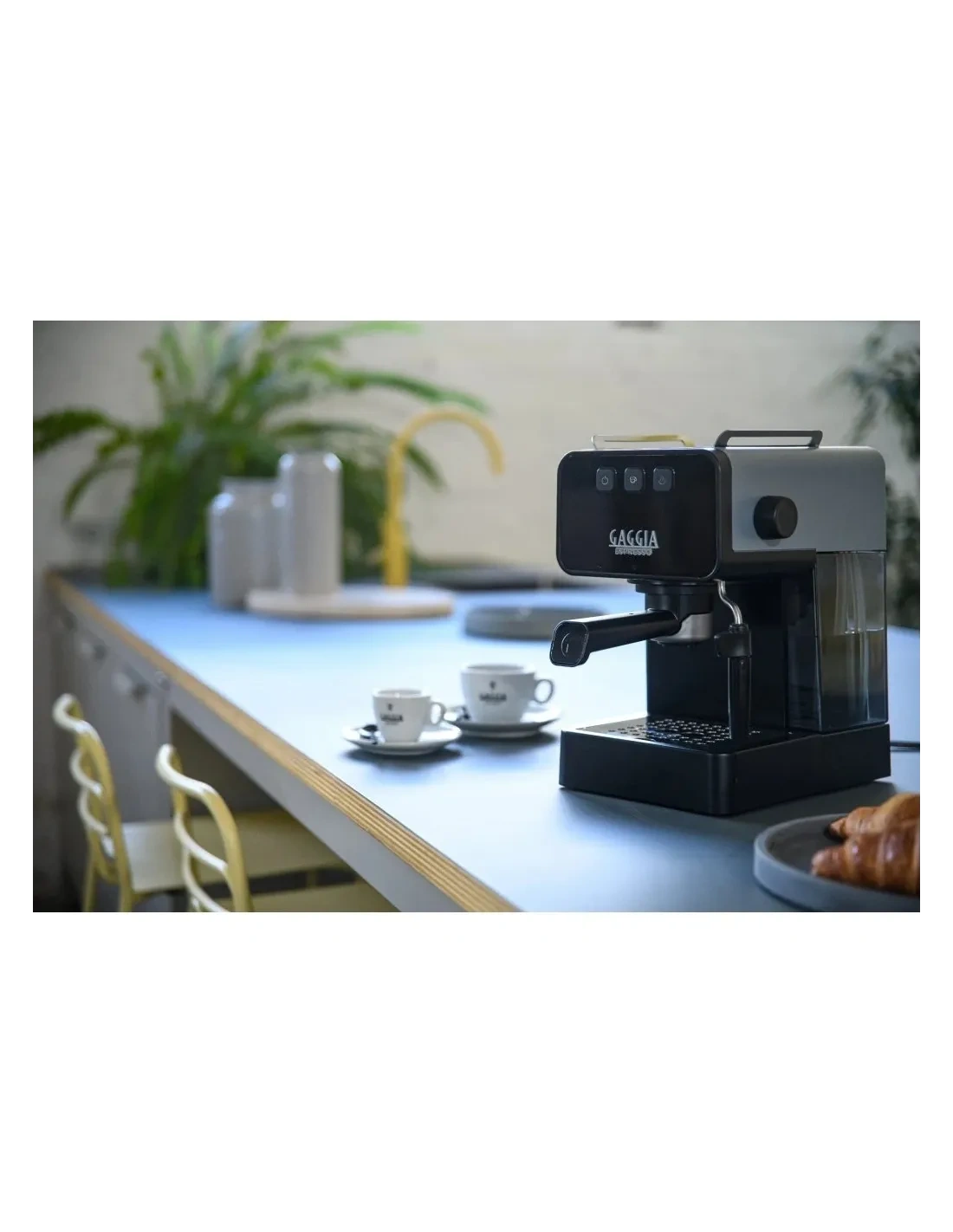 Ekspres kolbowy GAGGIA Deluxe Espresso - szary — widok 15