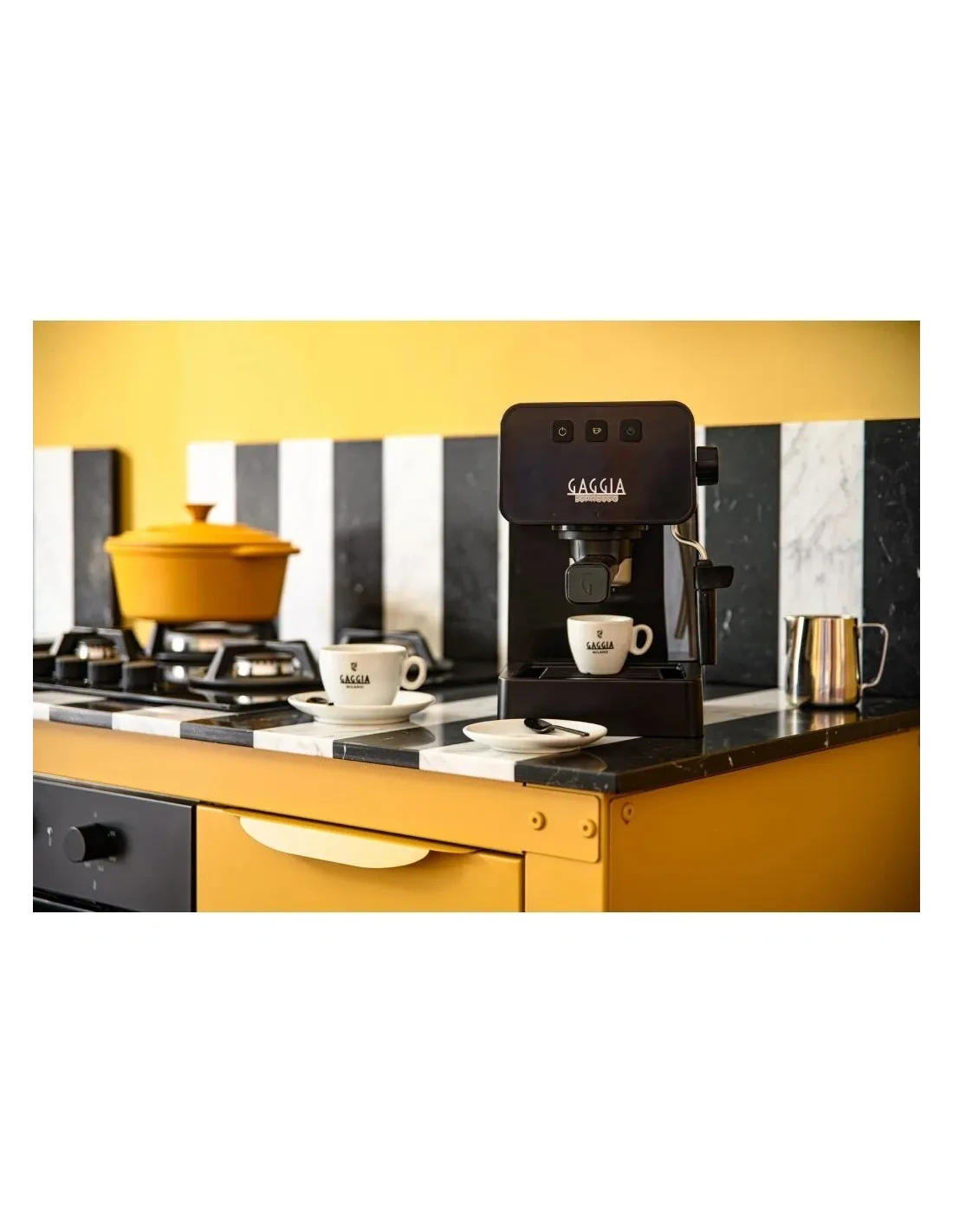 Ekspres kolbowy GAGGIA Style Espresso - czarny — widok 9