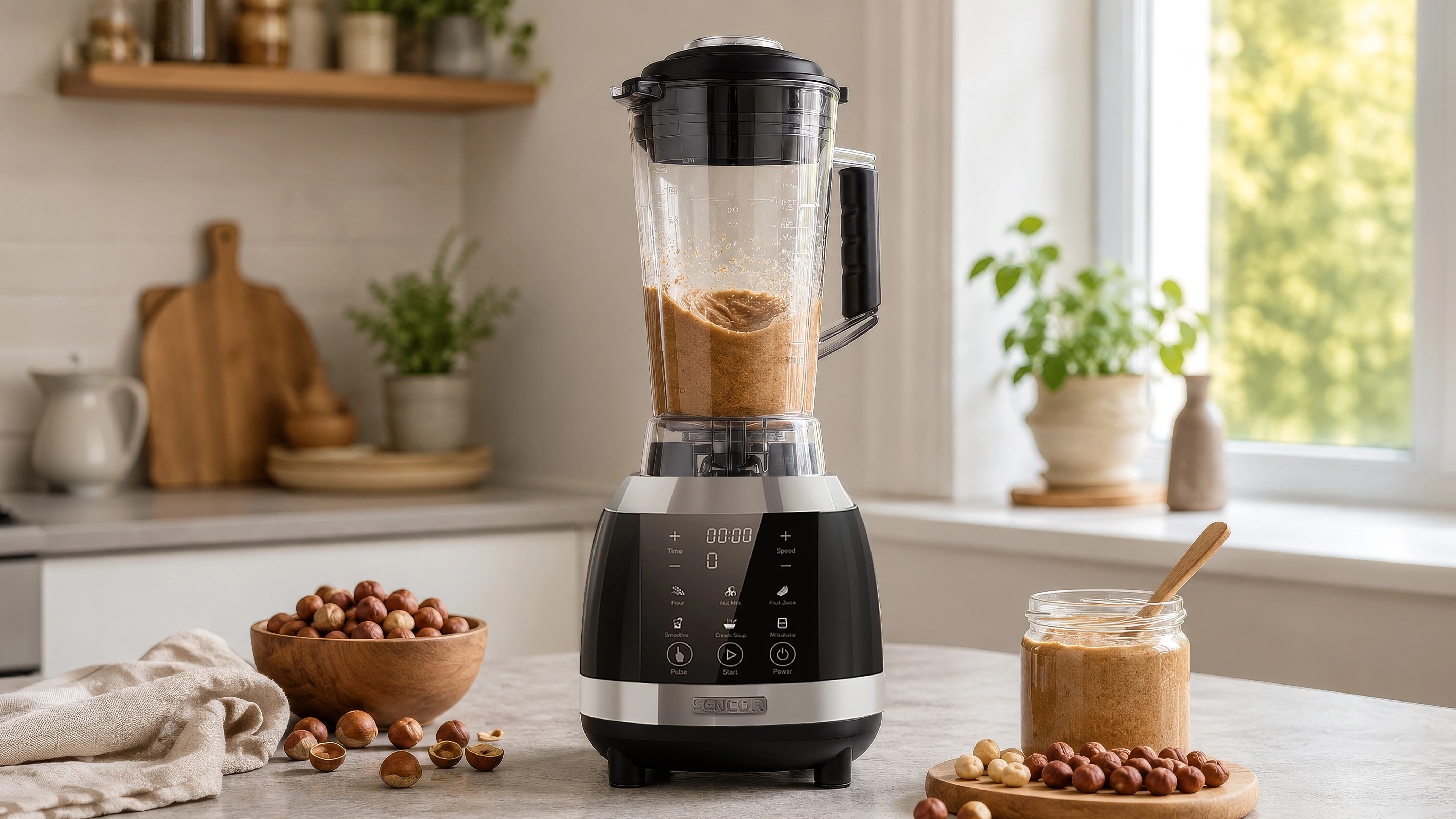 Sencor blender kielichowy z inteligentnymi programami SBU 7730BK