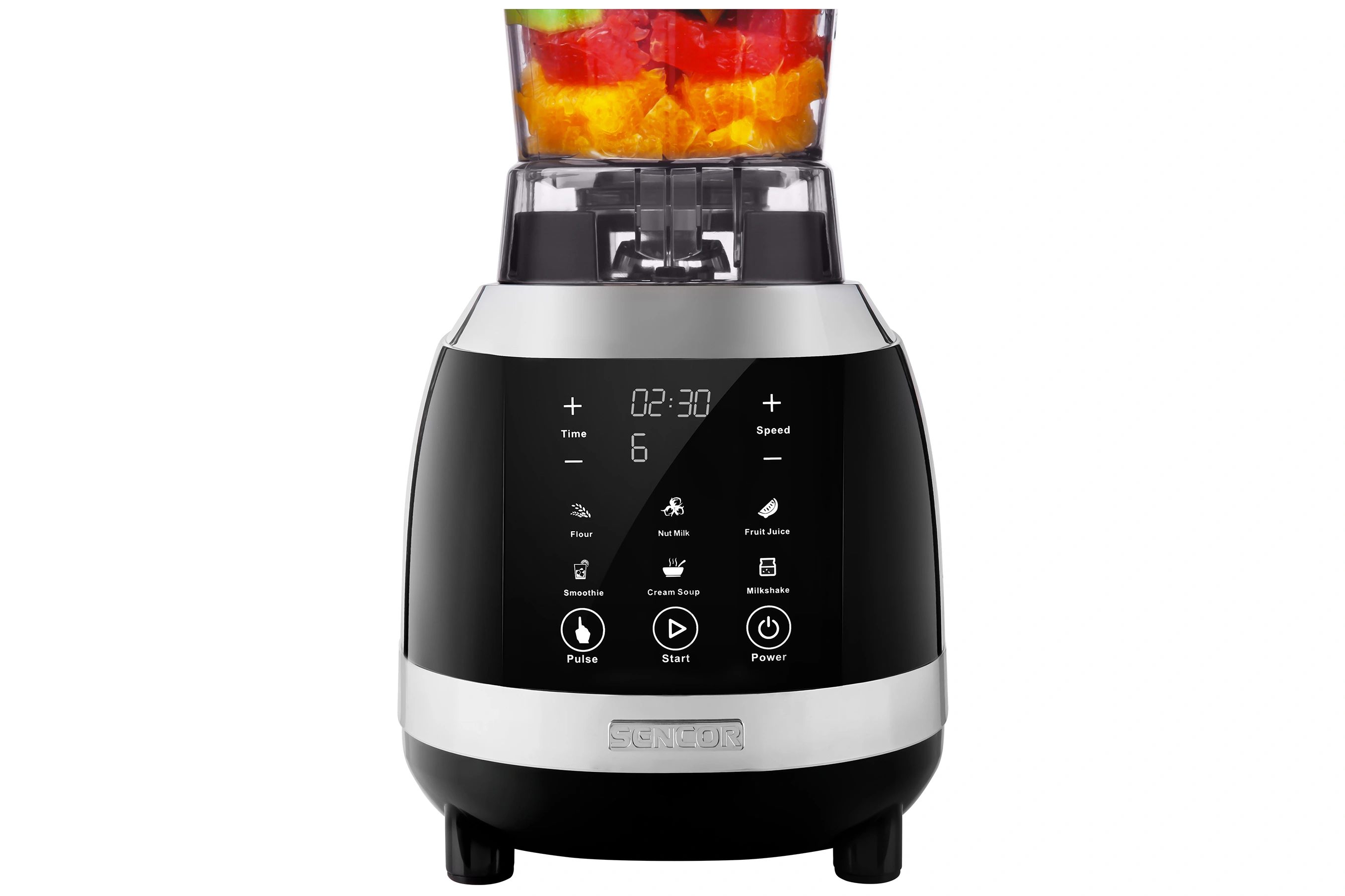 Sencor blender kielichowy z inteligentnymi programami SBU 7730BK