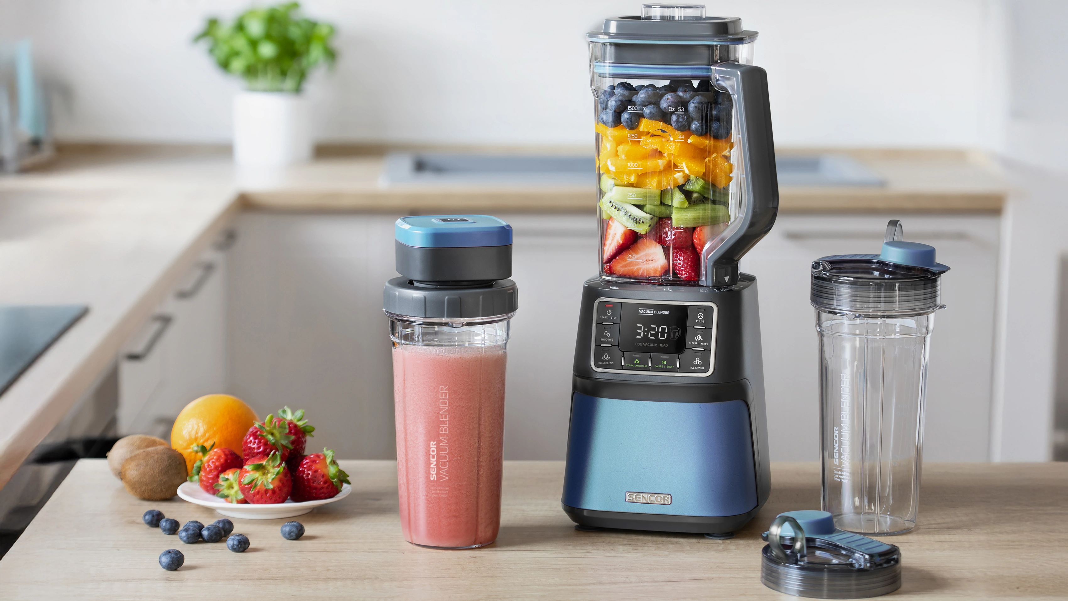 Sencor blender próżniowy z technologią nutri smart SBU 7872BL