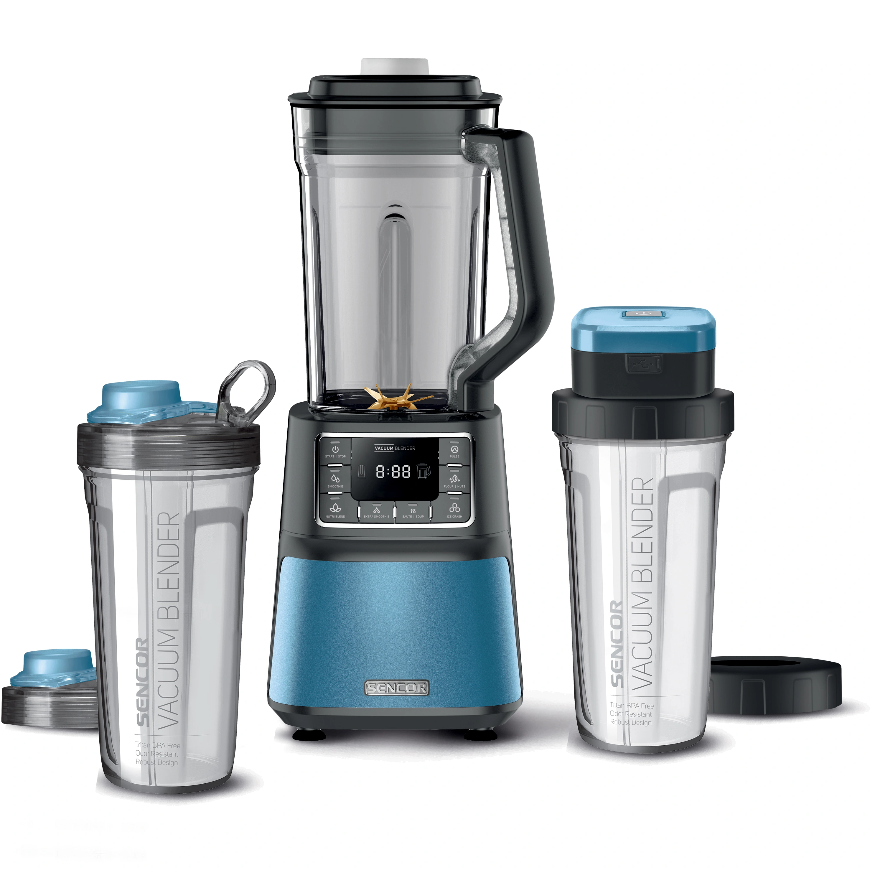 Sencor blender próżniowy z technologią nutri smart SBU 7872BL