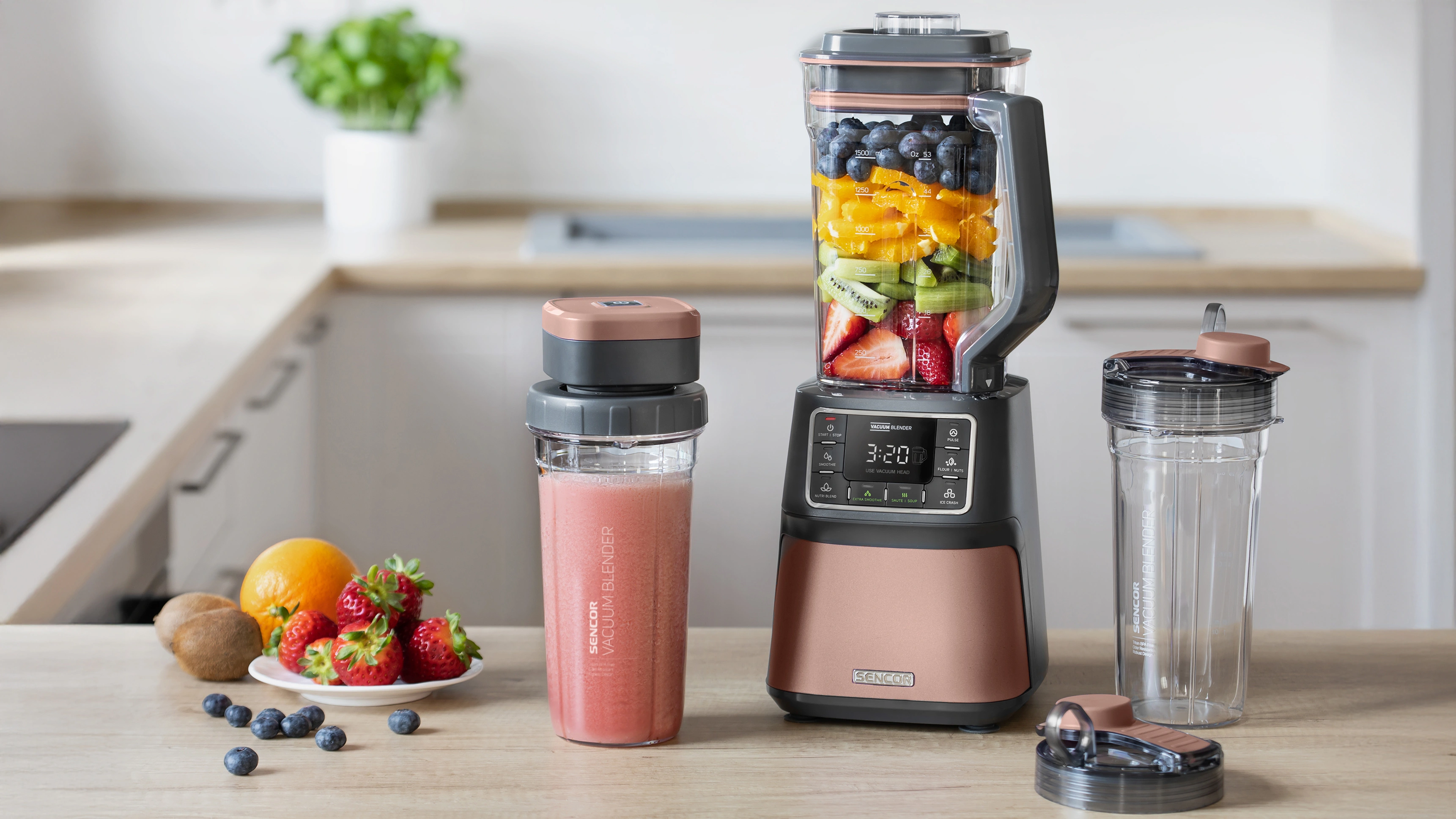 Sencor blender próżniowy z miksowaniem multicyklonowym SBU 7875RS