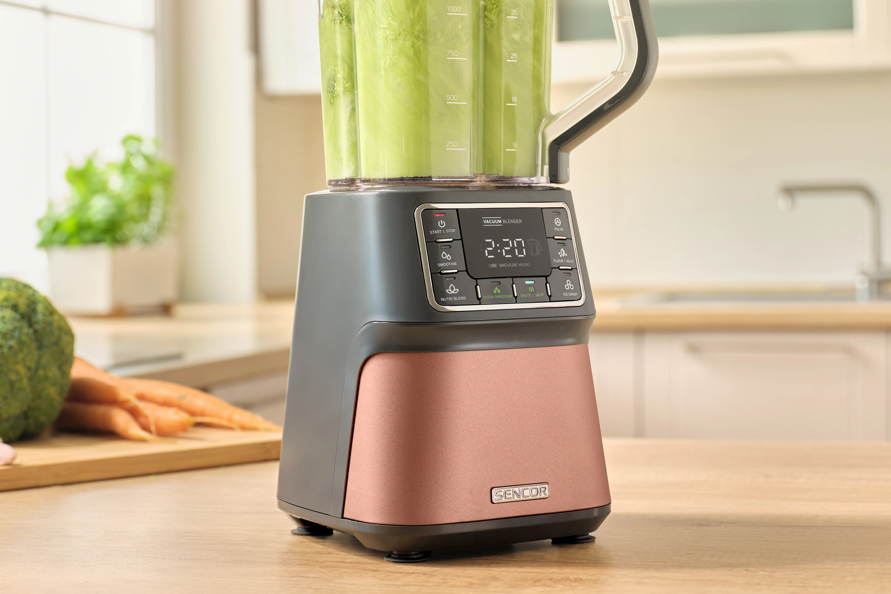 Sencor blender próżniowy z technologią nutri smart SBU 7876GD VITAMIN +