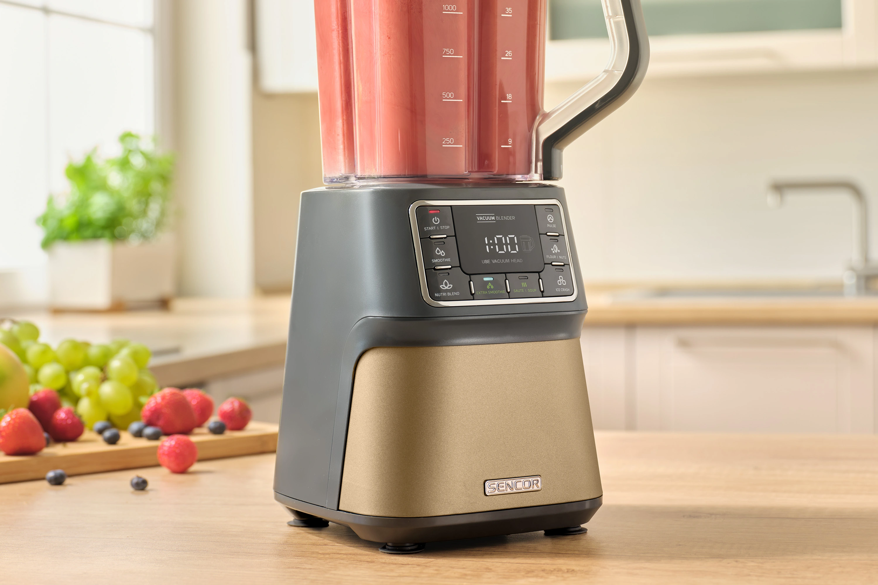 Sencor blender próżniowy z technologią nutri smart SBU 7877CH VITAMIN +