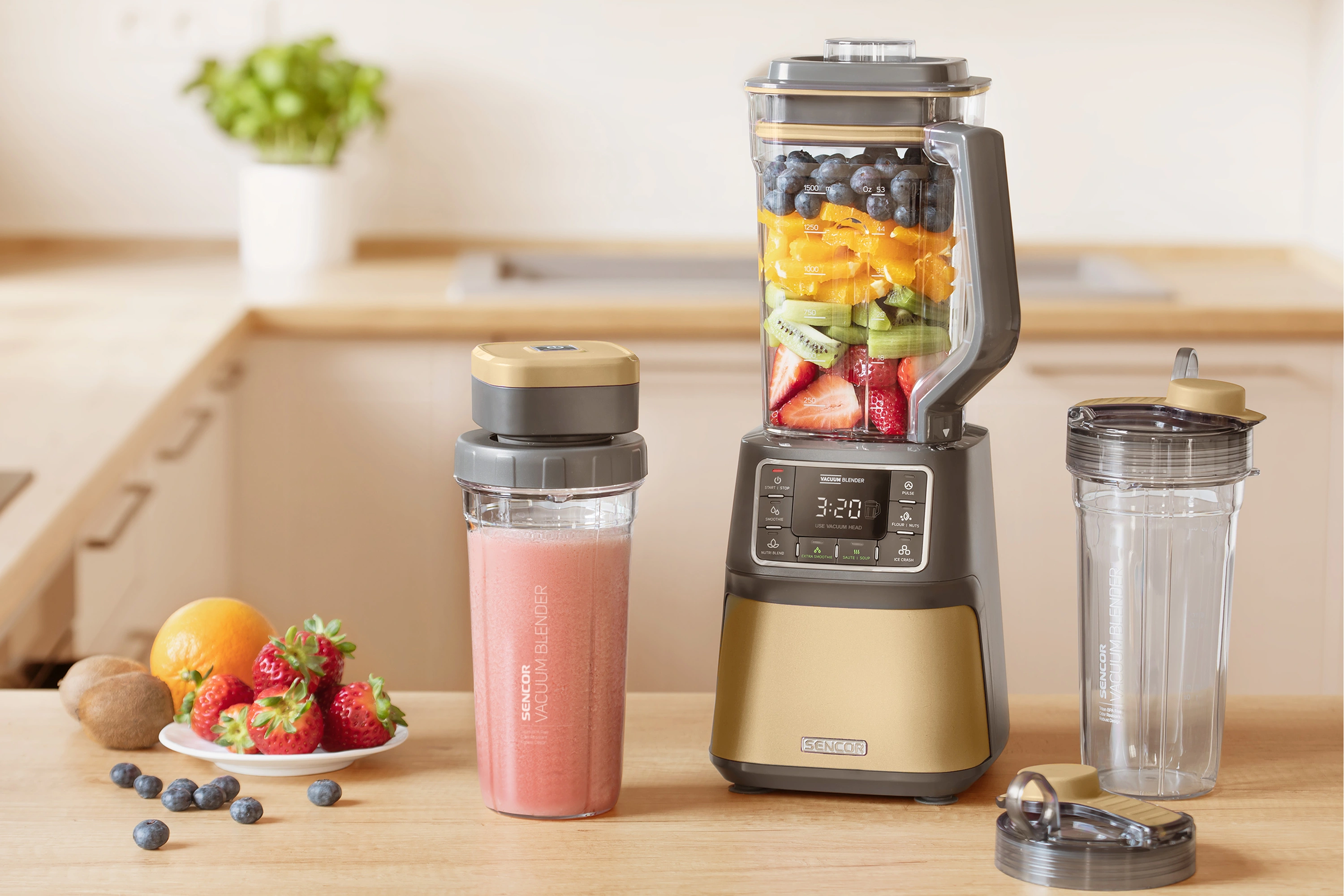 Sencor blender próżniowy z technologią nutri smart SBU 7877CH VITAMIN +