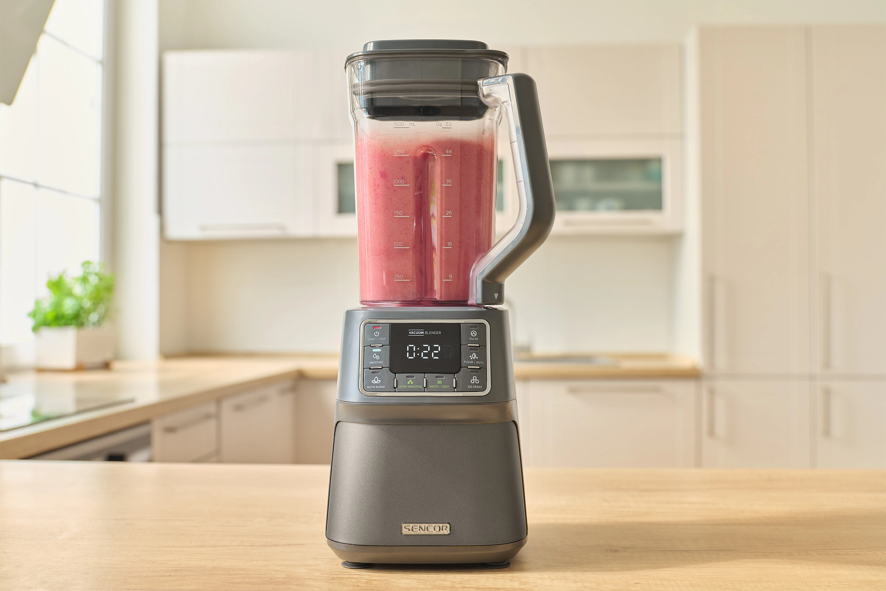 Sencor blender próżniowy z technologią nutri smart SBU 7878BK VITAMIN +