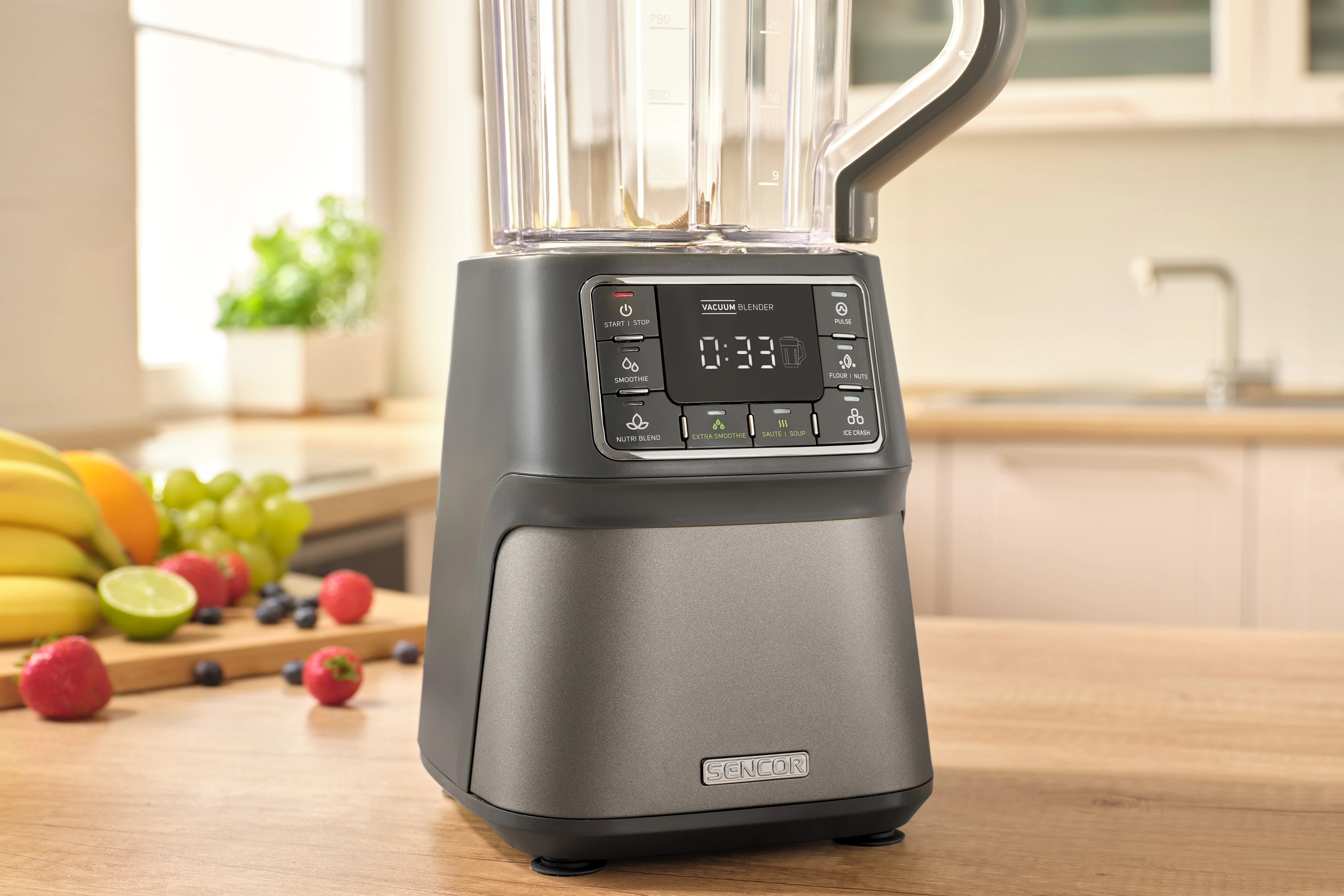 Sencor blender próżniowy z technologią nutri smart SBU 7878BK VITAMIN +