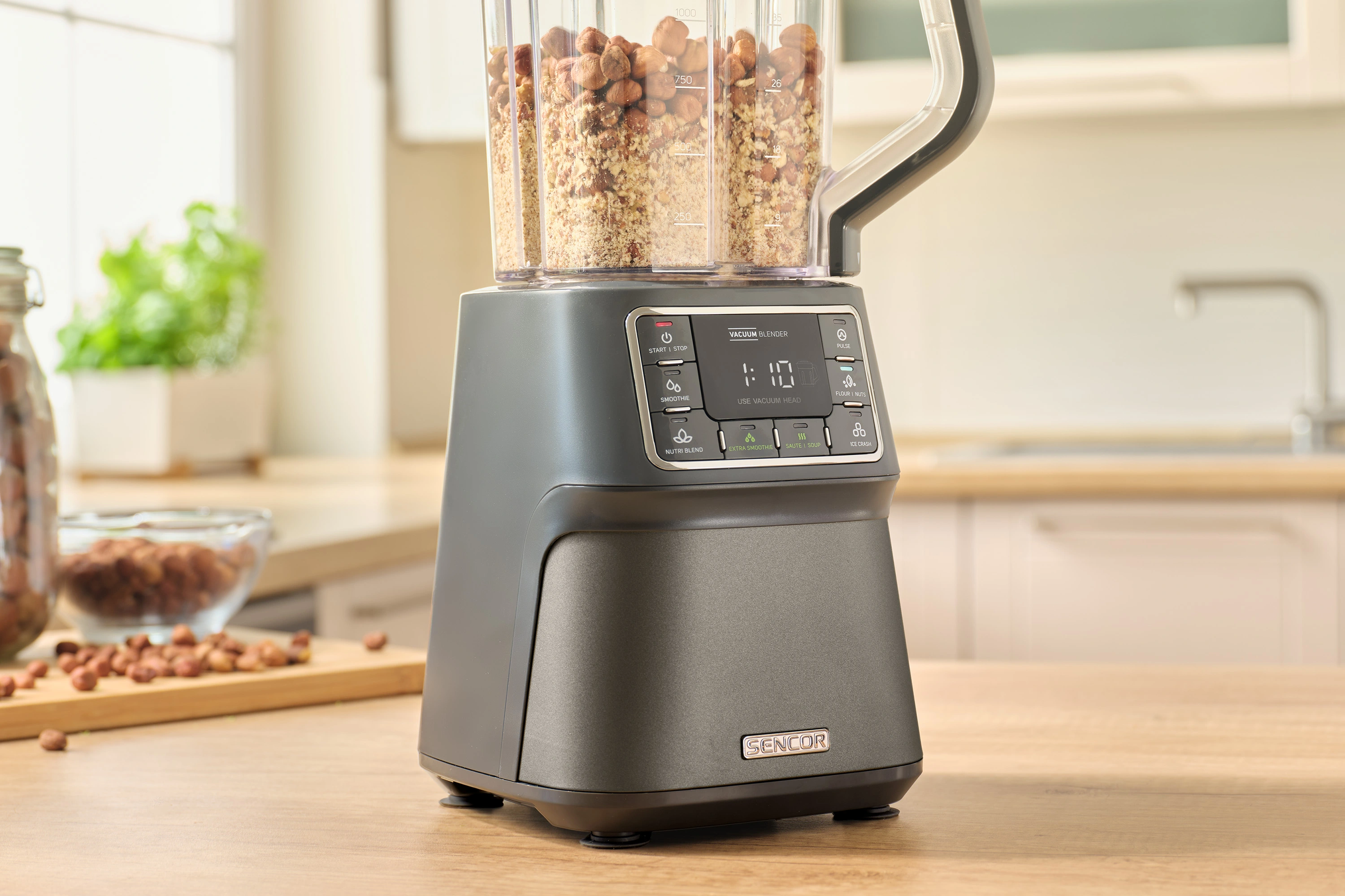 Sencor blender próżniowy z technologią nutri smart SBU 7878BK VITAMIN +