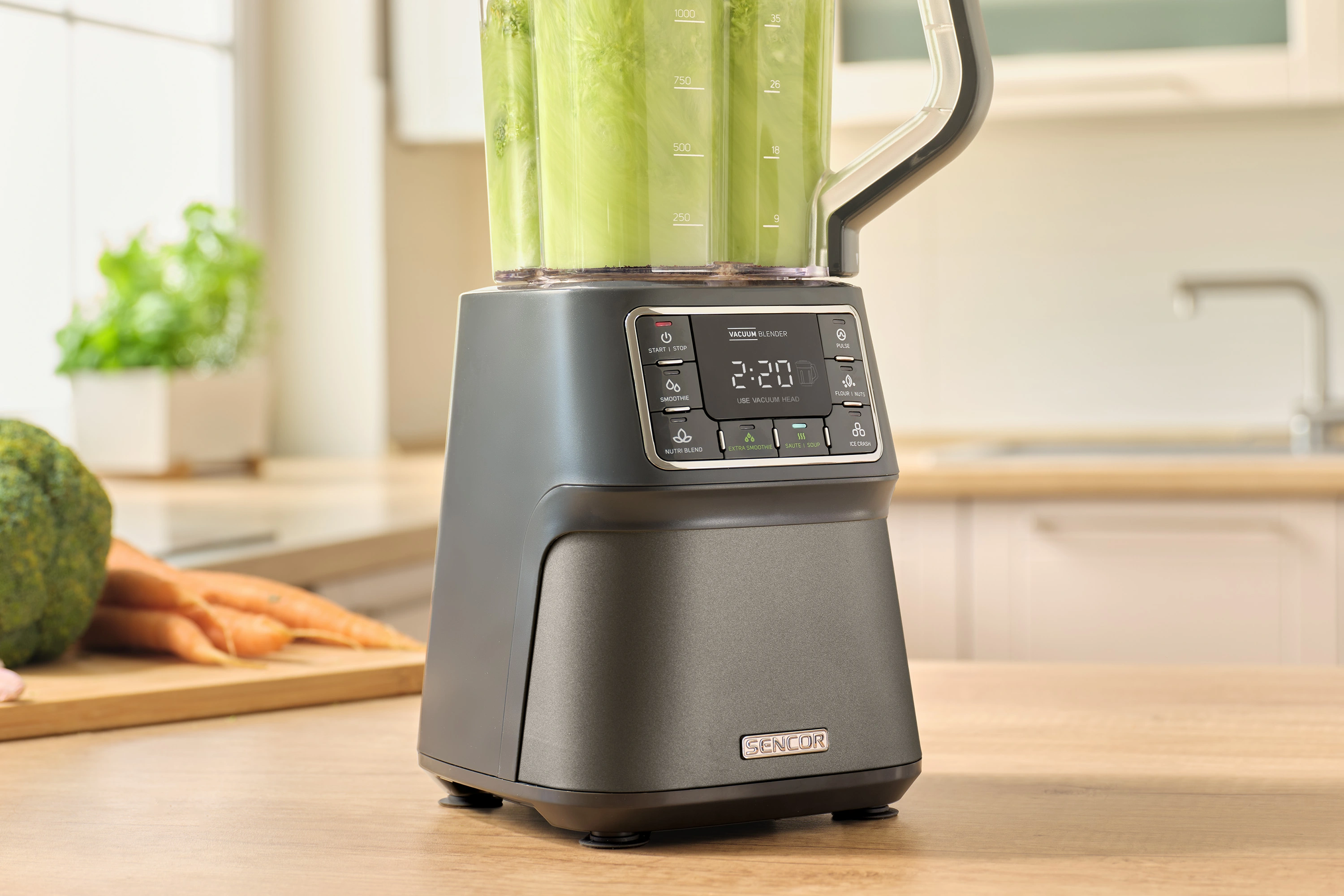Sencor blender próżniowy z technologią nutri smart SBU 7878BK VITAMIN +