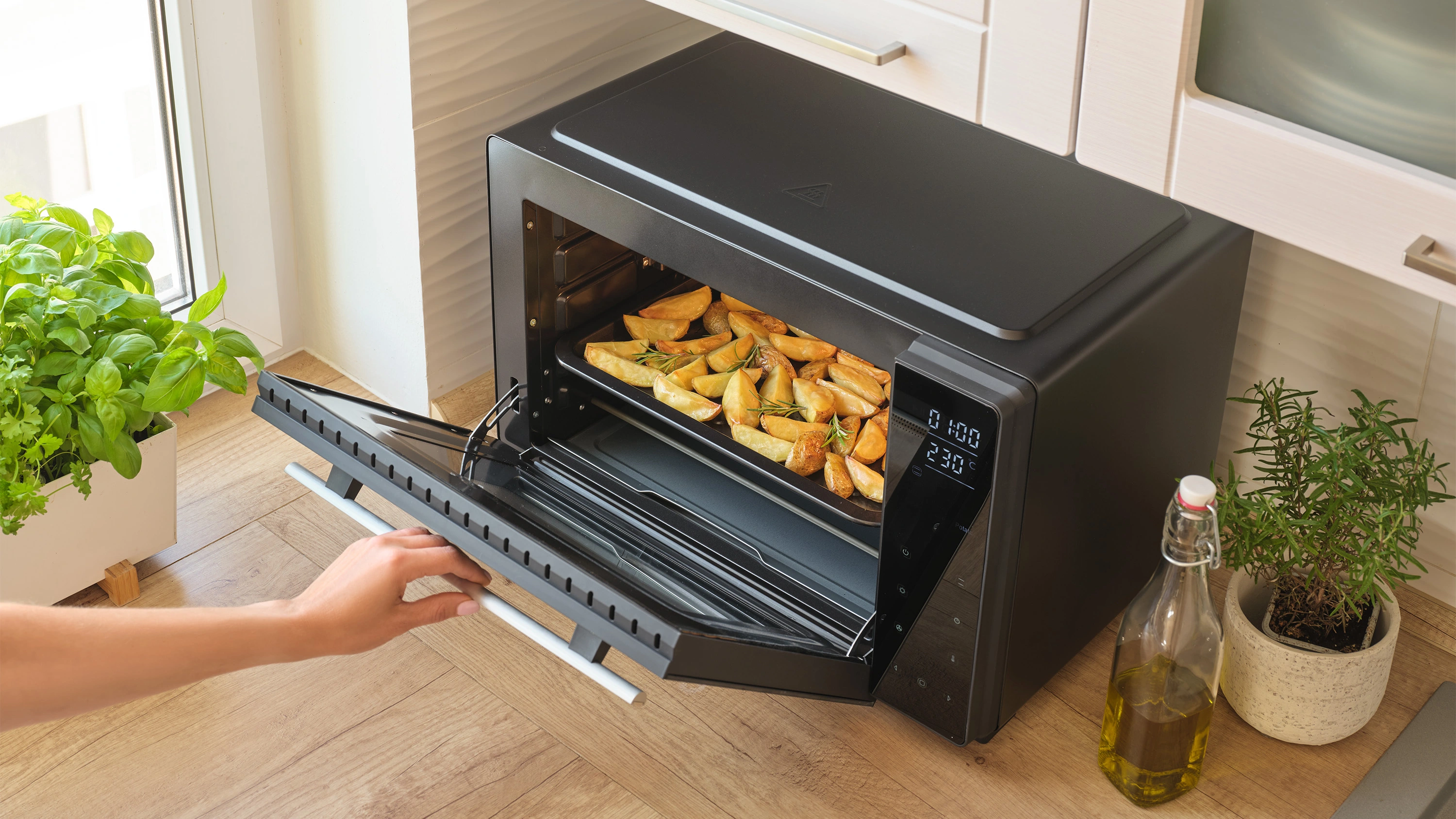 Sencor cyfrowy piekarnik konwekcyjny z grillem SEO 3250BK