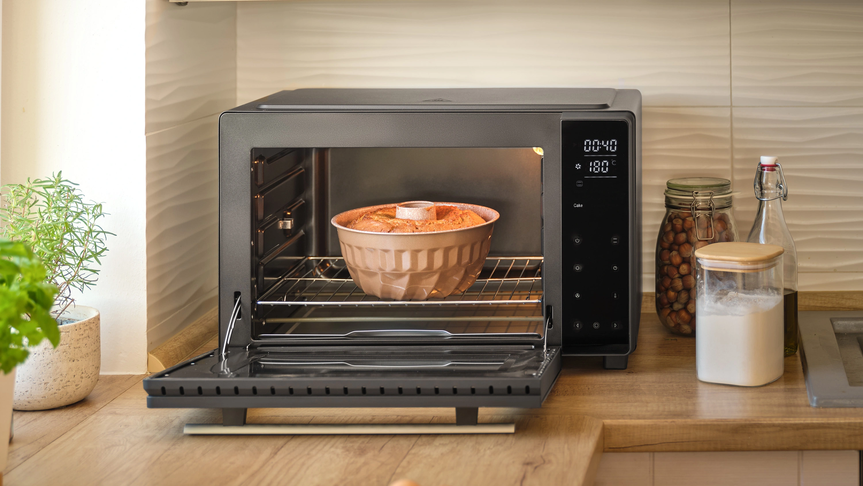 Sencor cyfrowy piekarnik konwekcyjny z grillem SEO 3250BK