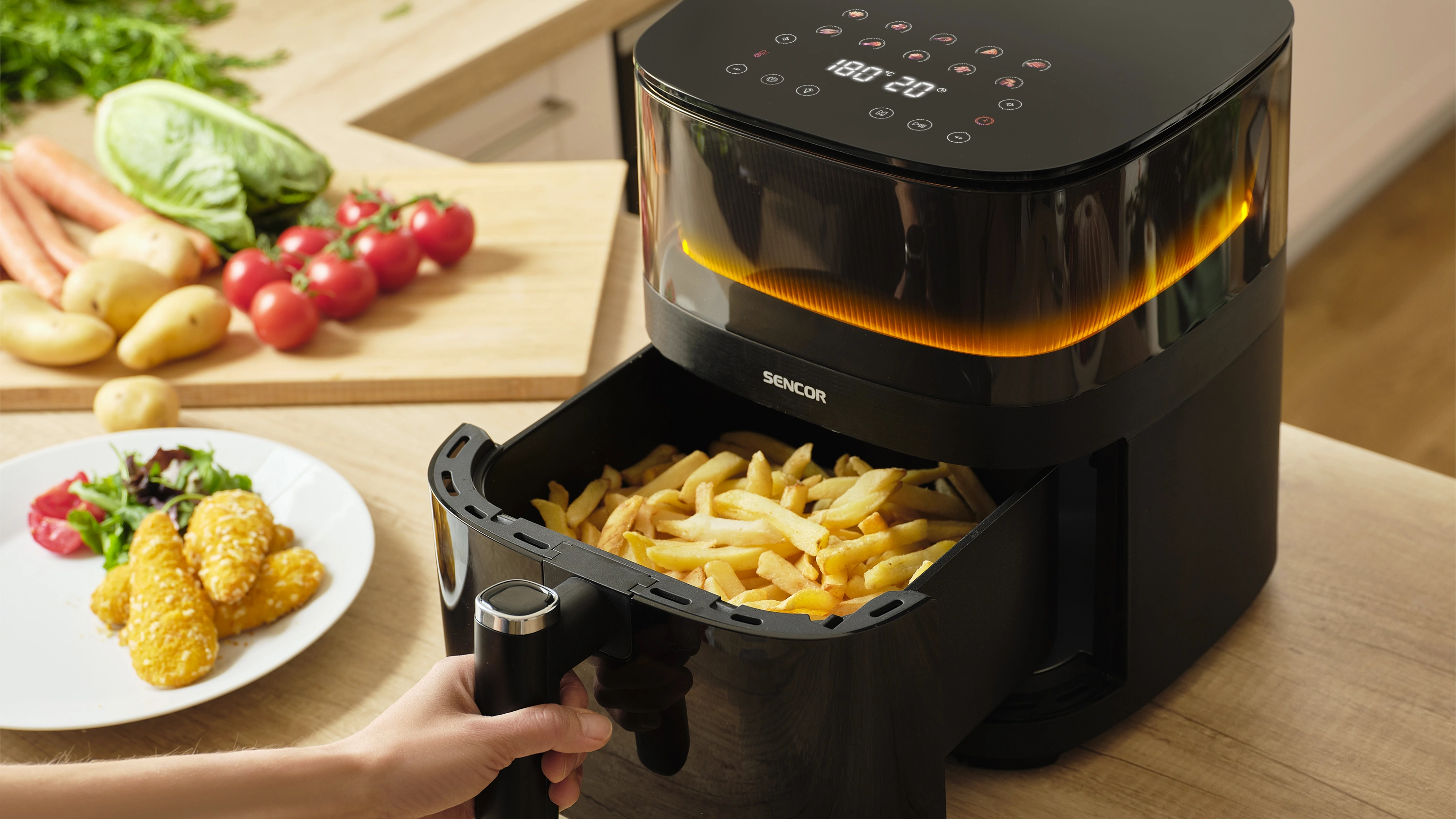 Sencor frytkownica beztłuszczowa SFR 5050BK Air Fryer