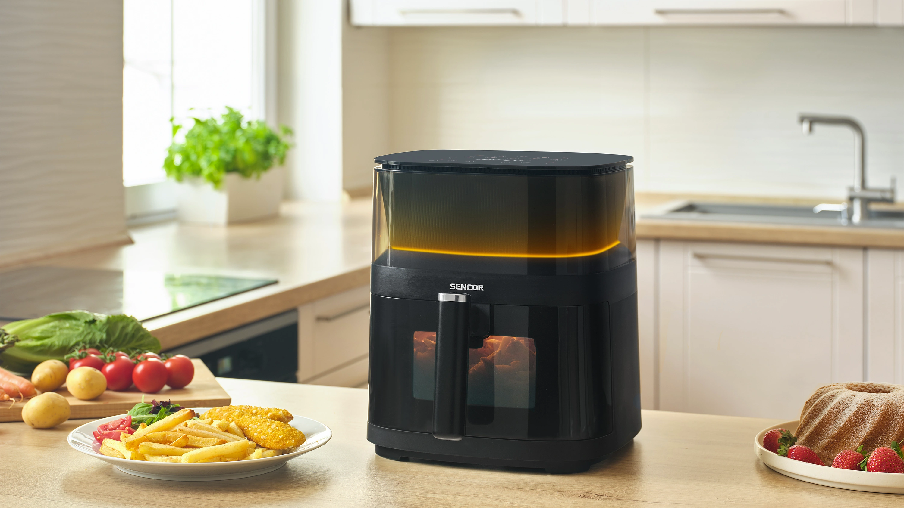 Sencor frytkownica beztłuszczowa SFR 5050BK Air Fryer