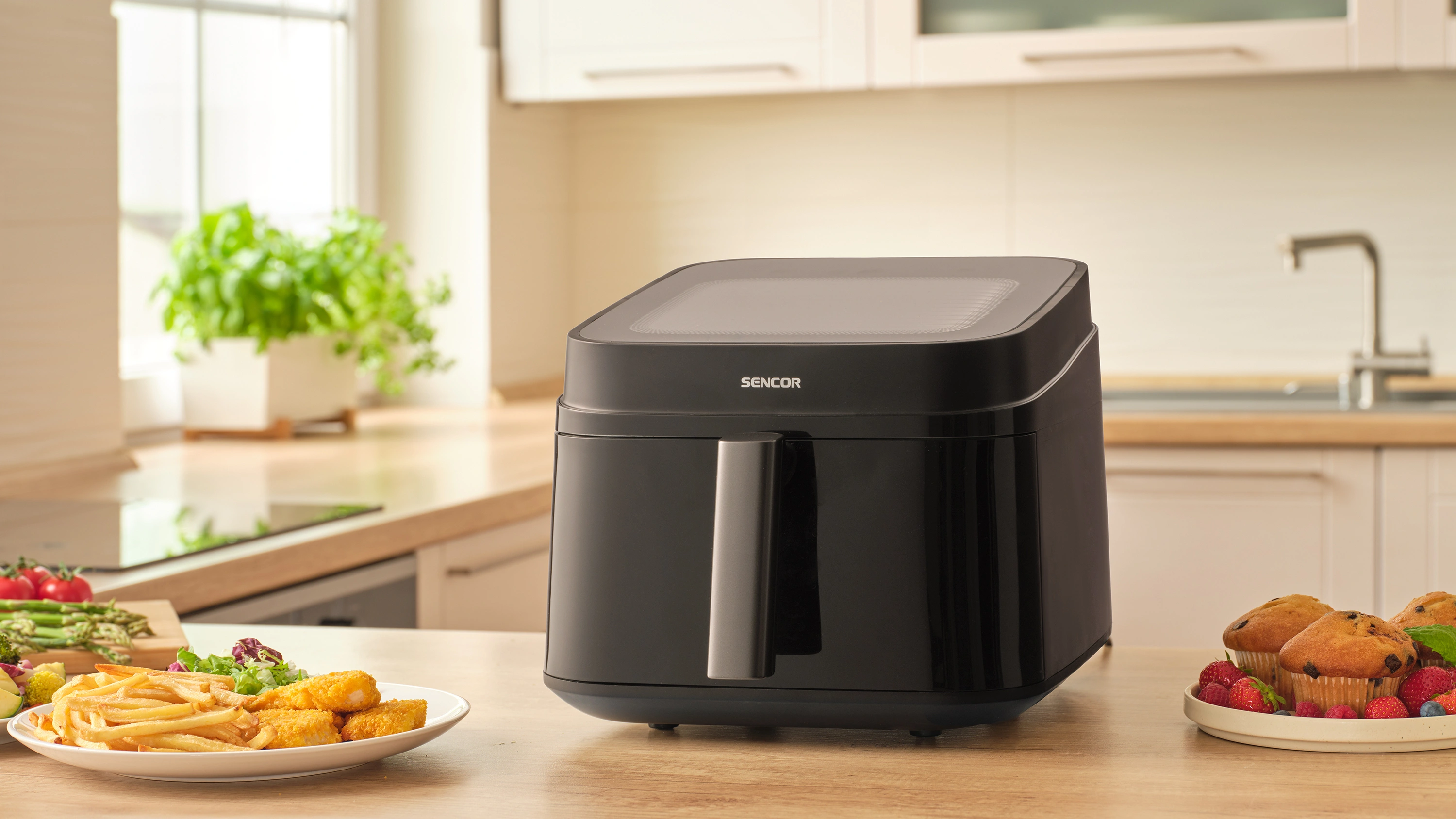 Sencor frytkownica beztłuszczowa SFR 6900BK