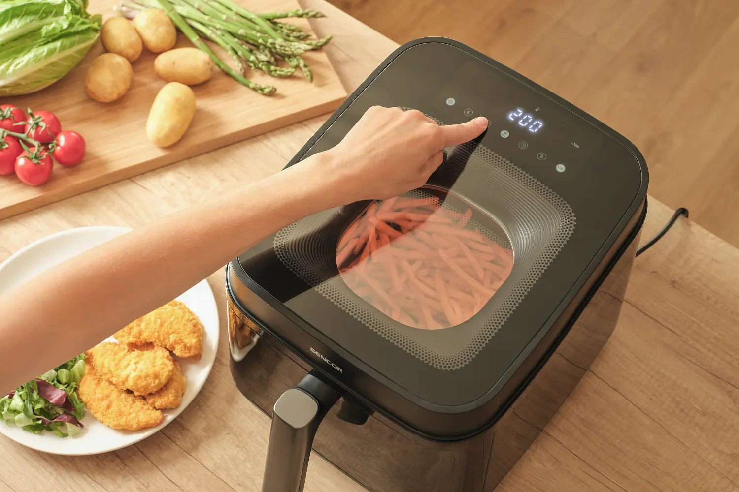 Sencor frytkownica beztłuszczowa SFR 6900BK