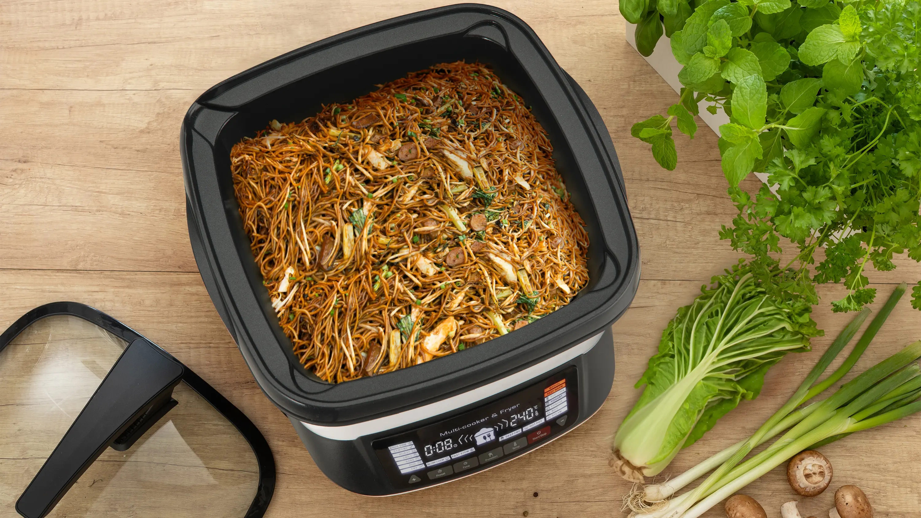 Sencor wielofunkcyjny garnek do smażenia w głębokim tłuszczu SFR 9400WH