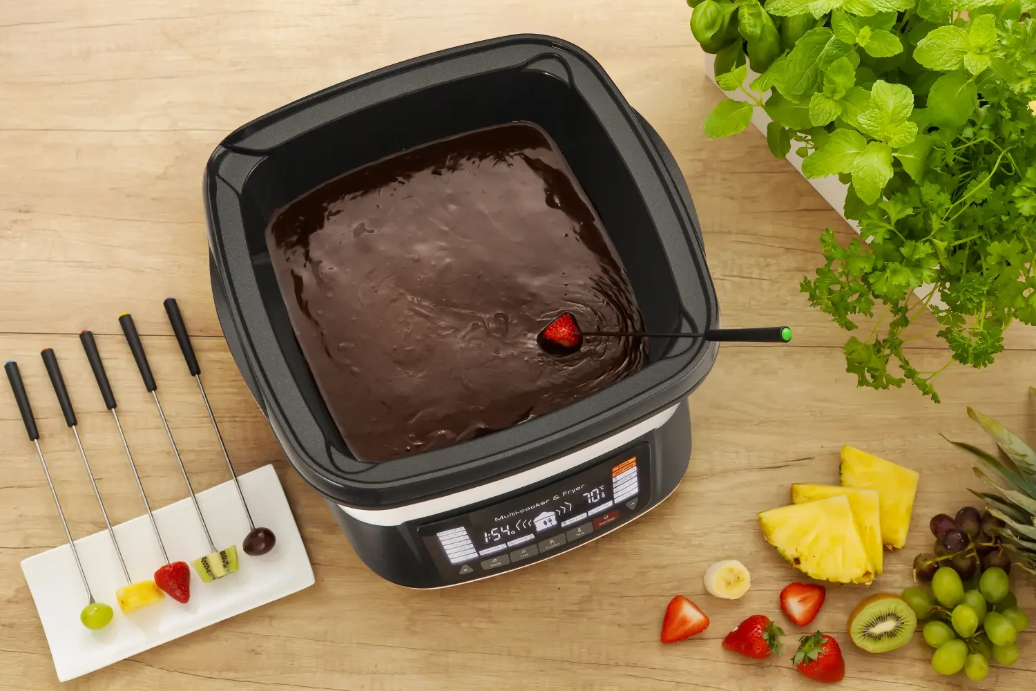 Sencor wielofunkcyjny garnek do smażenia w głębokim tłuszczu SFR 9400WH