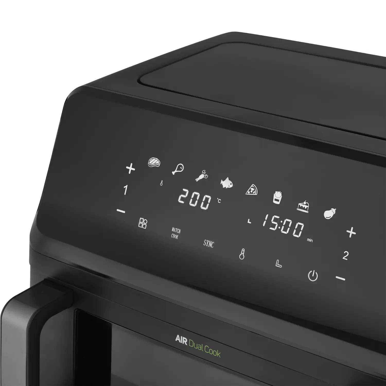 Sencor dwukomorowa frytkownica beztłuszczowa SFR 9650BK
