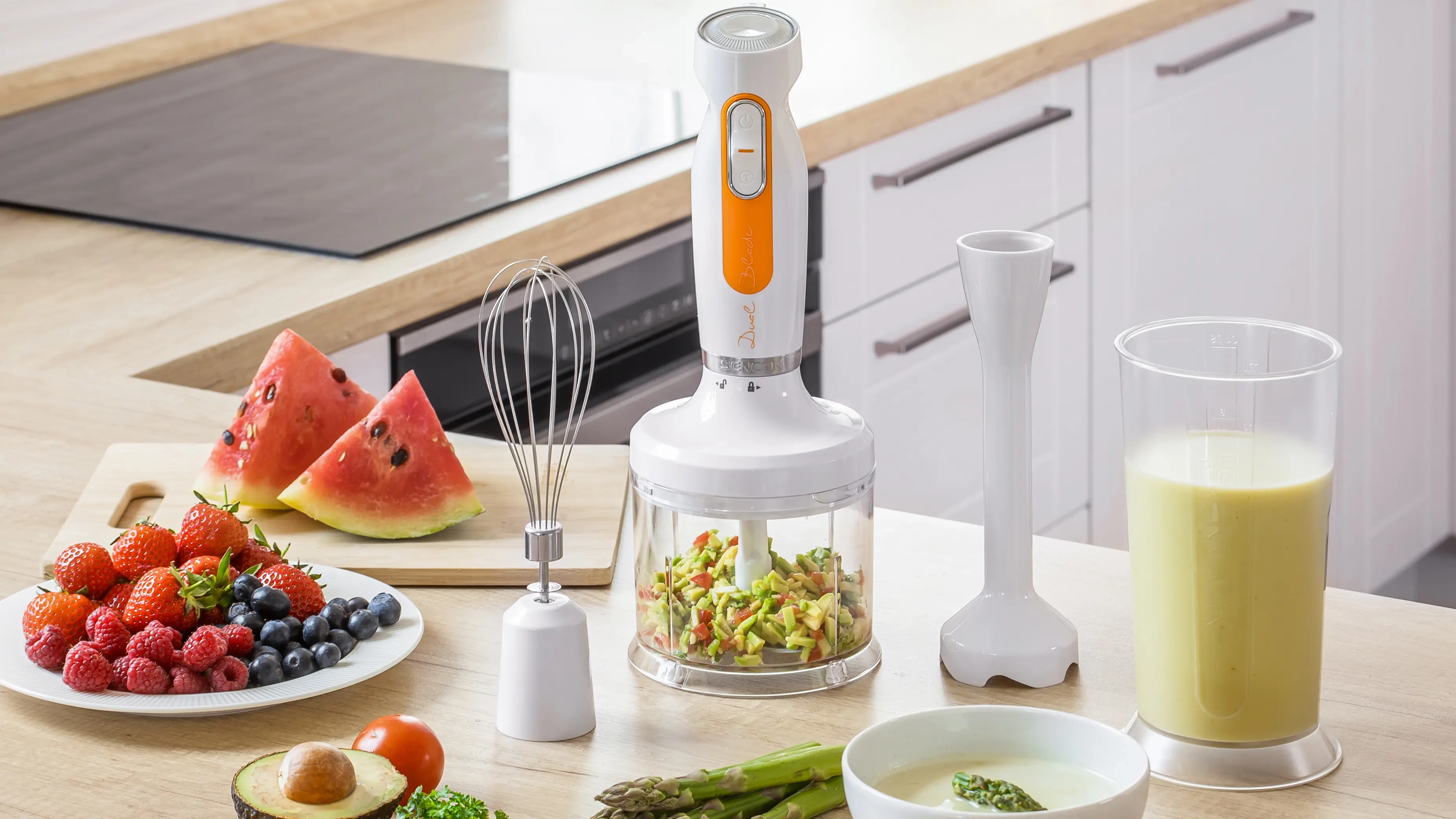 Sencor blender ręczny z trybem turbo SHB 4260WH-EUE3