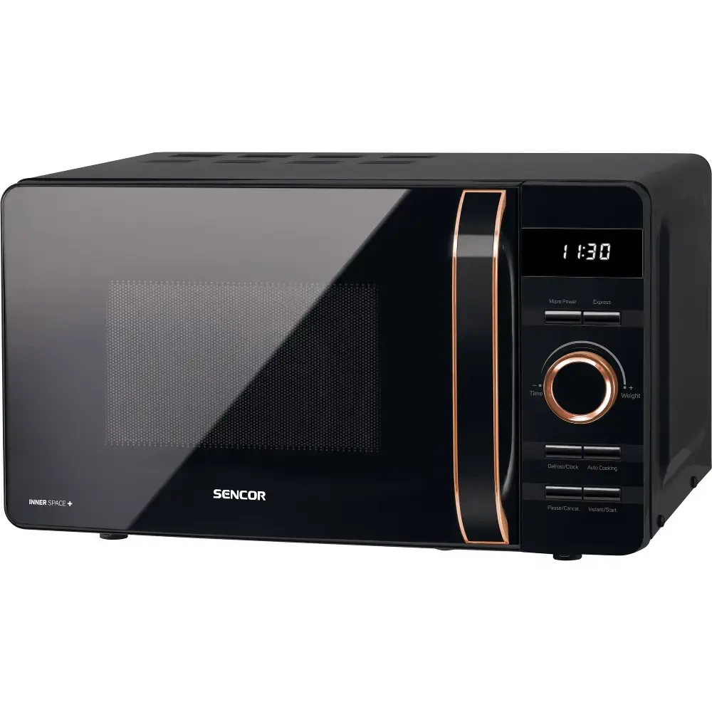 Sencor kuchenka mikrofalowa w stylu slimcopper o pojemności 17 l SMW 5320BK