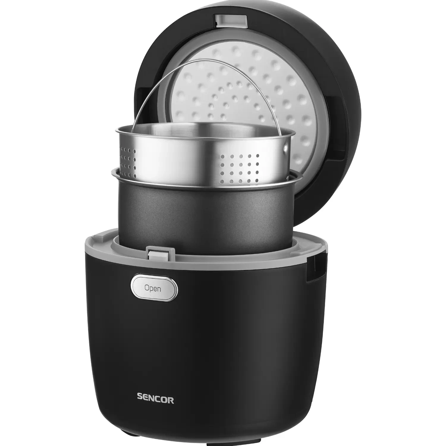 Sencor ryżowar low carb z koszykiem do gotowania na parze SRM 0671BK