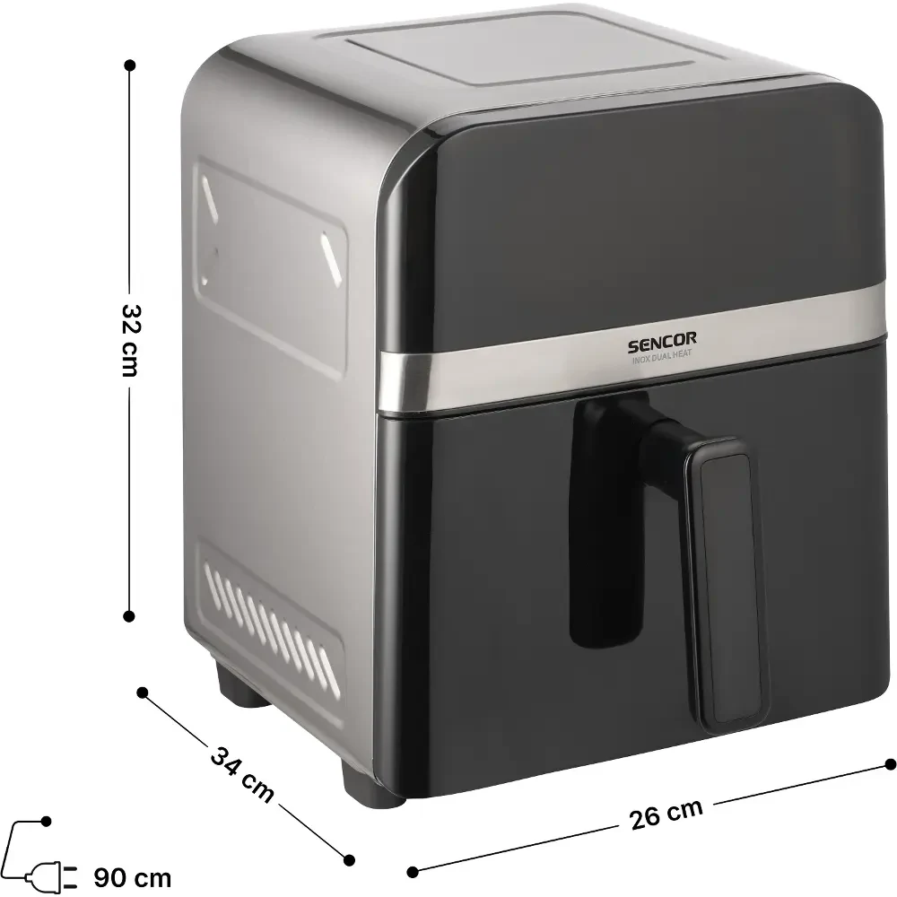 Sencor SFR 6800SS INOX DUAL HEAT — widok 2