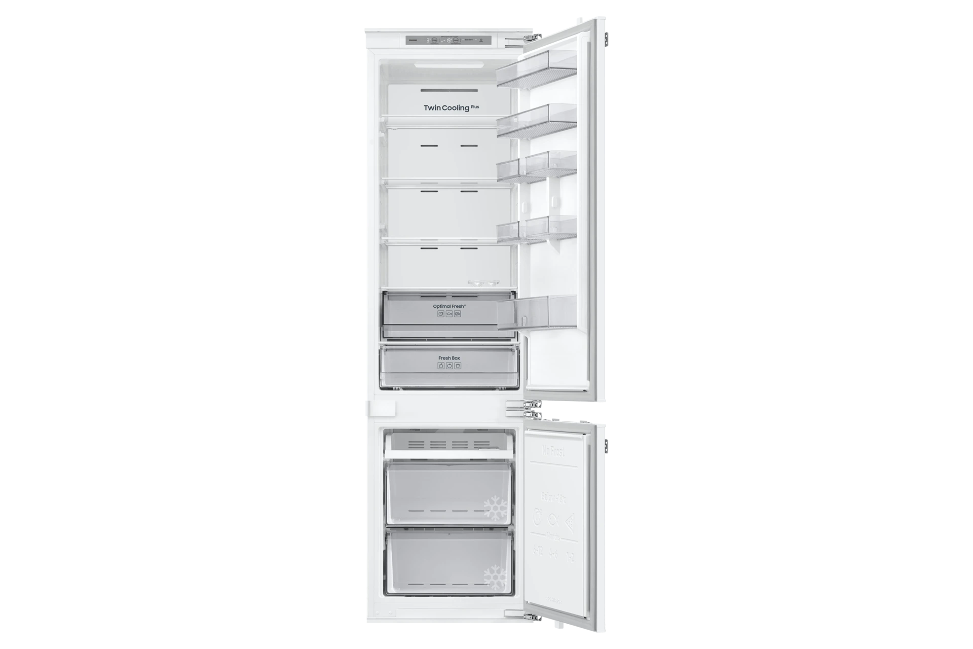 Lodówka do zabudowy AI No Frost Twin Cooling Plus™ wys. 193,5 cm BRB70F30BEF0EO — widok 5
