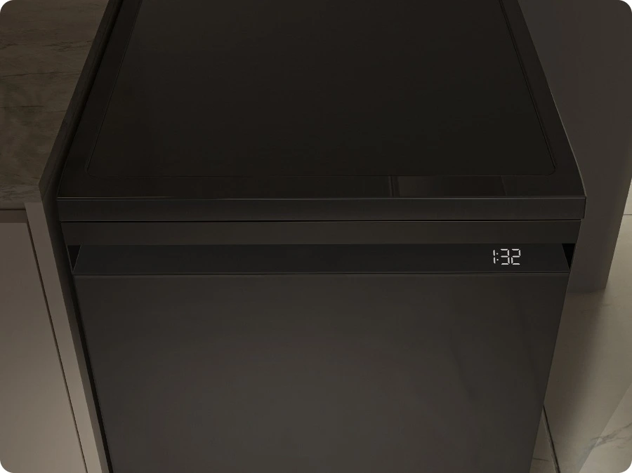 Samsung DW80H73YBUFU1 — Time Display