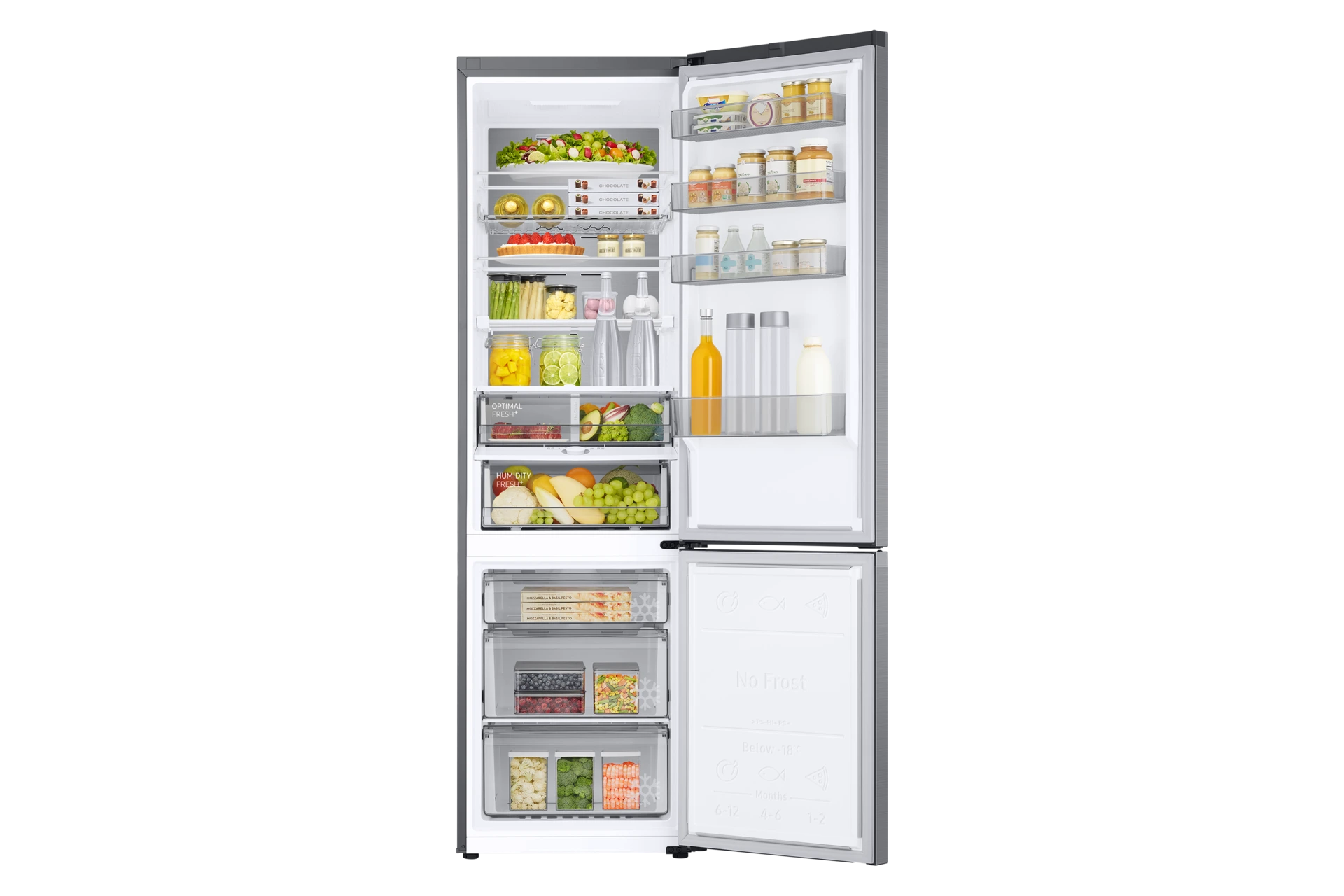 Lodówka AI z dolnym zamrażalnikiem No Frost AI Energy Mode wys. 203 cm RB38C776DS9/EF — widok 6