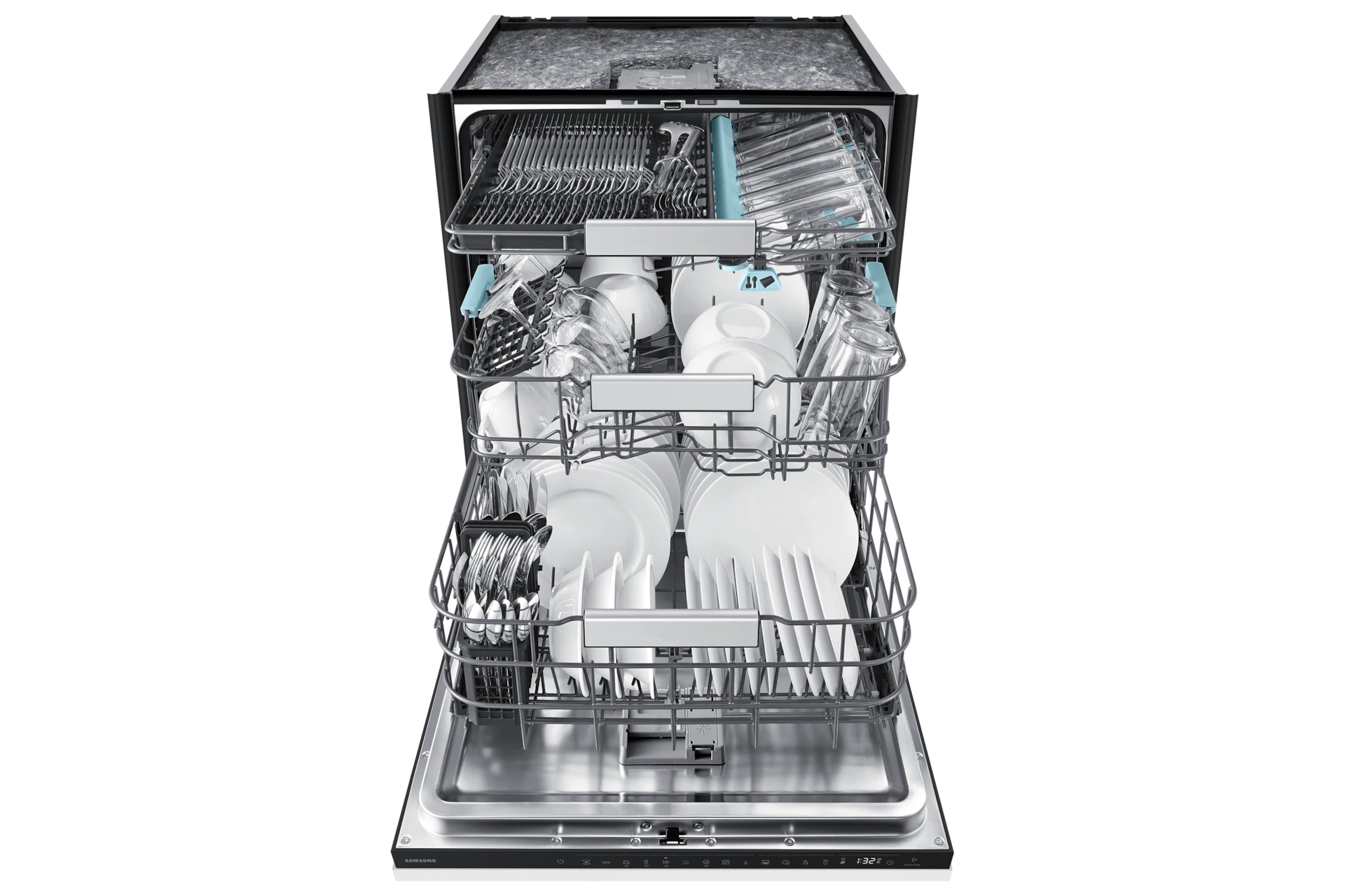 Zmywarka do zabudowy z szufladą CupWash bez panelu 60 cm DW90H79H1B0U1 — widok 4
