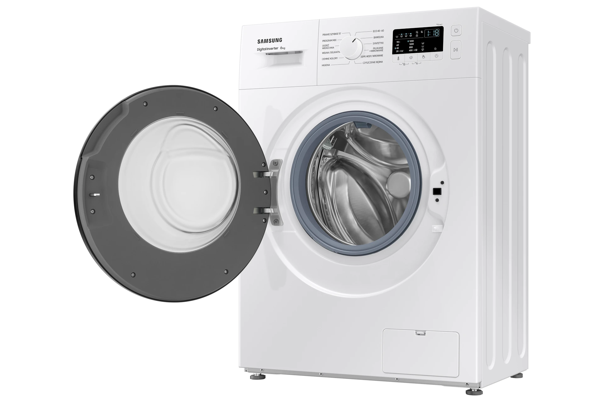 Pralka Slim Higieniczna Para Program Szybki 15' WW60A3120BE/EO Seria 3000 — widok 7