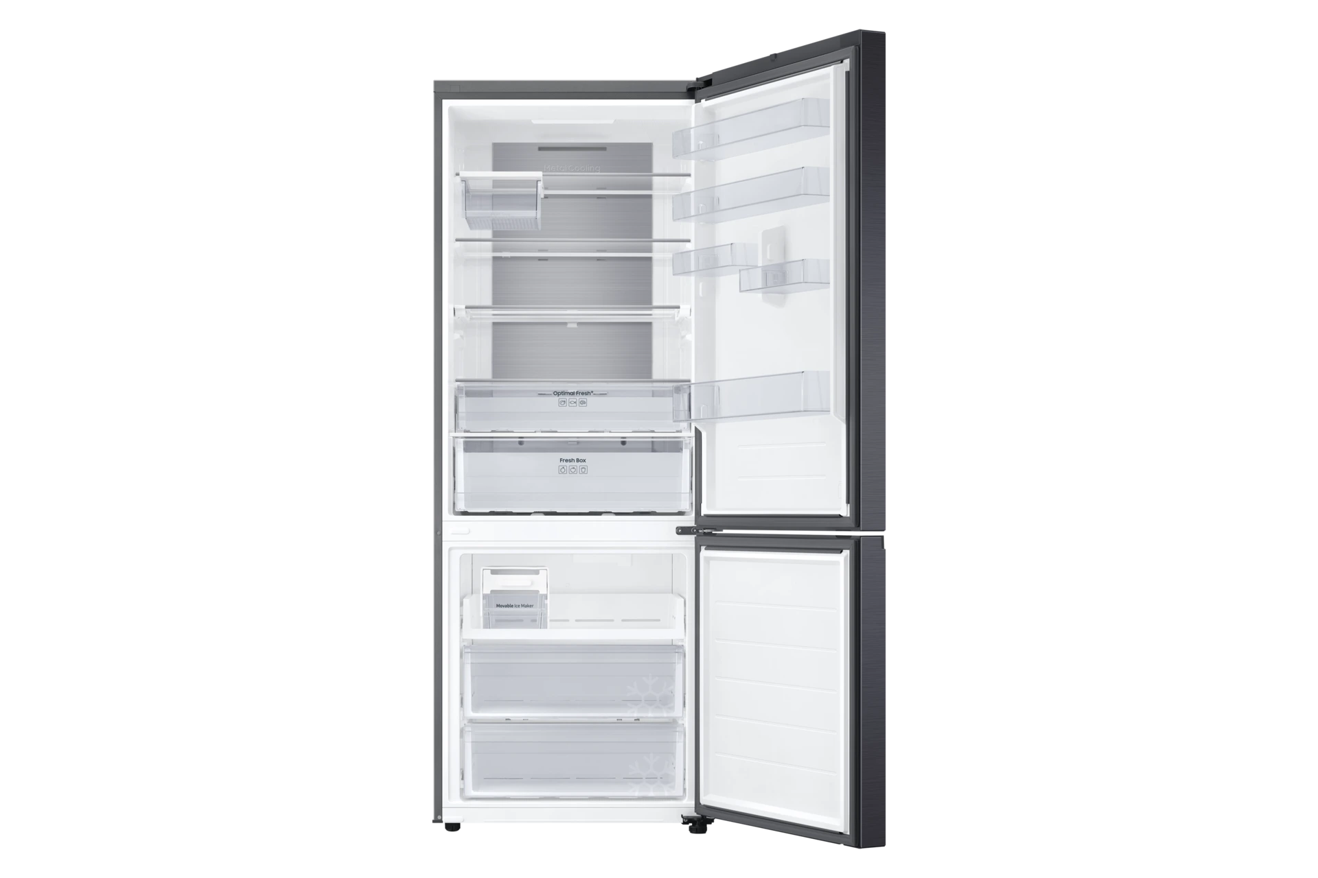 Lodówka z dolnym zamrażalnikiem Combi MAX AI No Frost SpaceMax™ wys. 203 cm RB53DG706CB1EO — widok 3