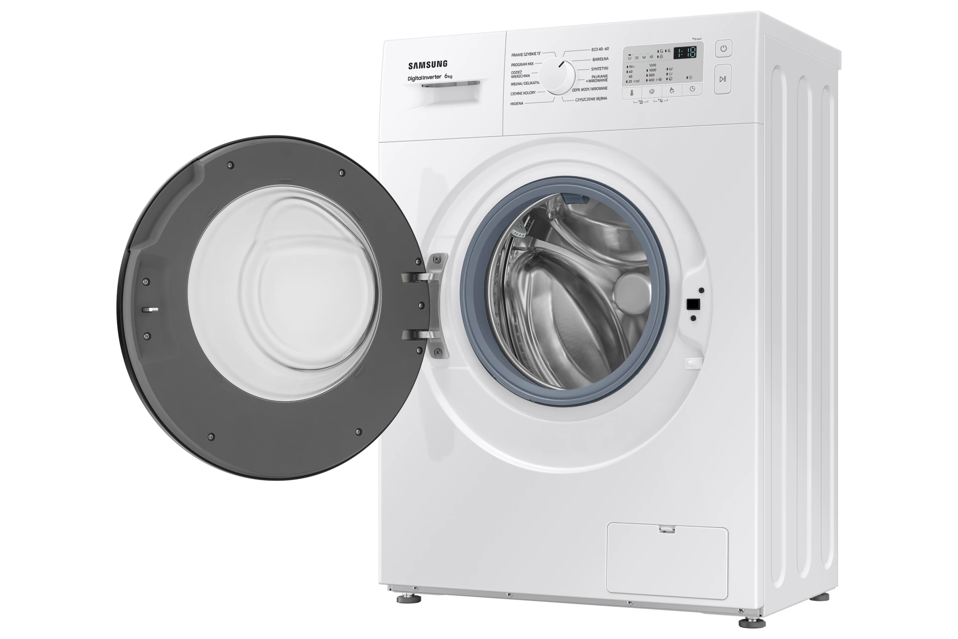 Pralka Slim Higieniczna Para Program Szybki 15' WW60A3120BH/EO Seria 3000 — widok 7