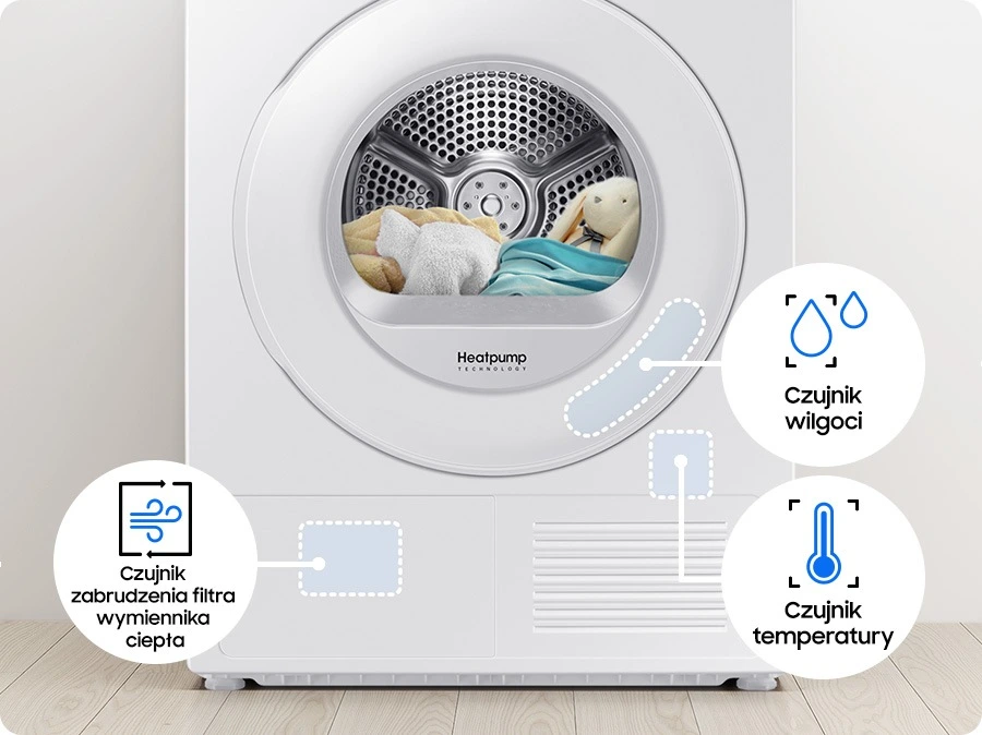Samsung DV90DG52A0TEEO — Optimal Dry