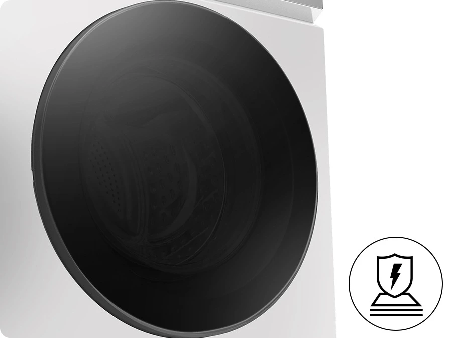Samsung WW11DB8B95GHU4 — Drzwi ze szkła hartowanego