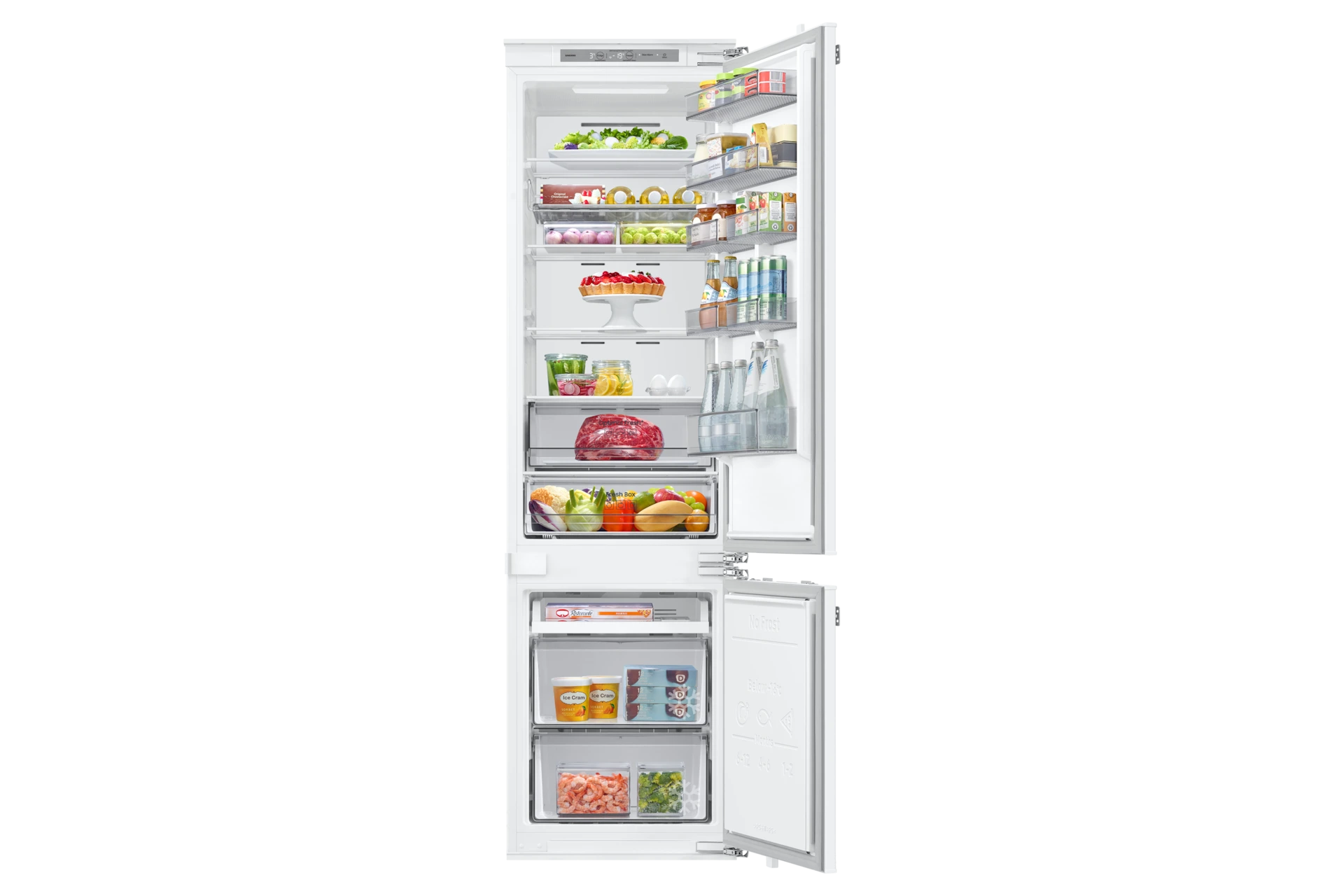 Lodówka do zabudowy AI No Frost Twin Cooling Plus™ wys. 193,5 cm BRB70F30AEF0EO — widok 1