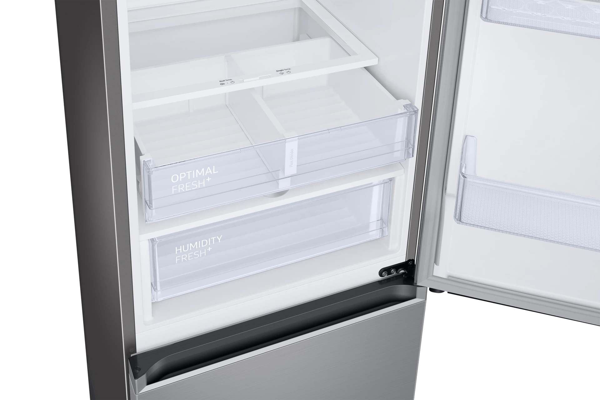 Lodówka AI z dolnym zamrażalnikiem No Frost AI Energy Mode wys. 185,3 cm RB34C603CS9/EF — widok 7