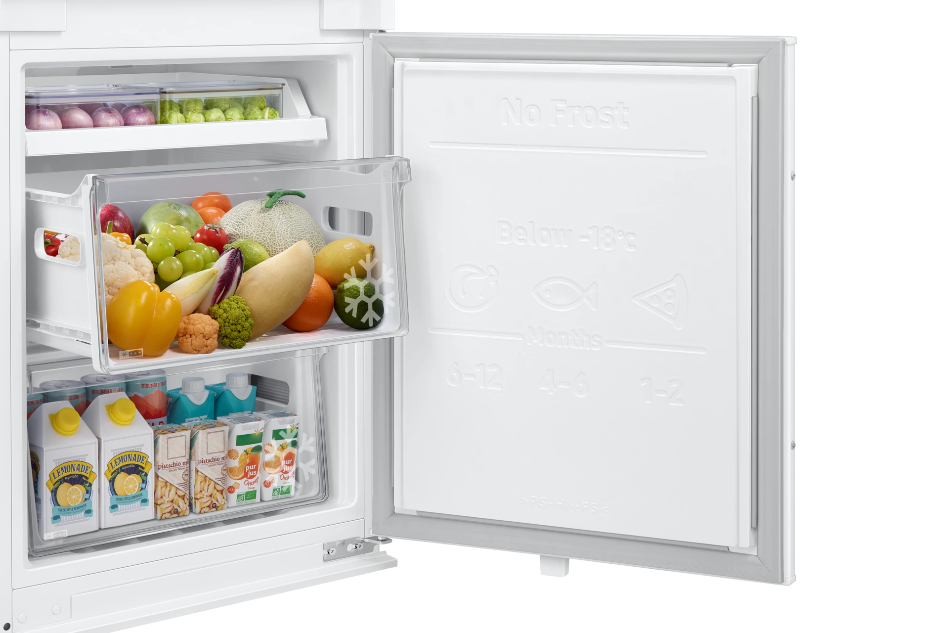 Lodówka do zabudowy AI No Frost Twin Cooling Plus™ wys. 193,5 cm BRB80F30AES0EO — widok 12