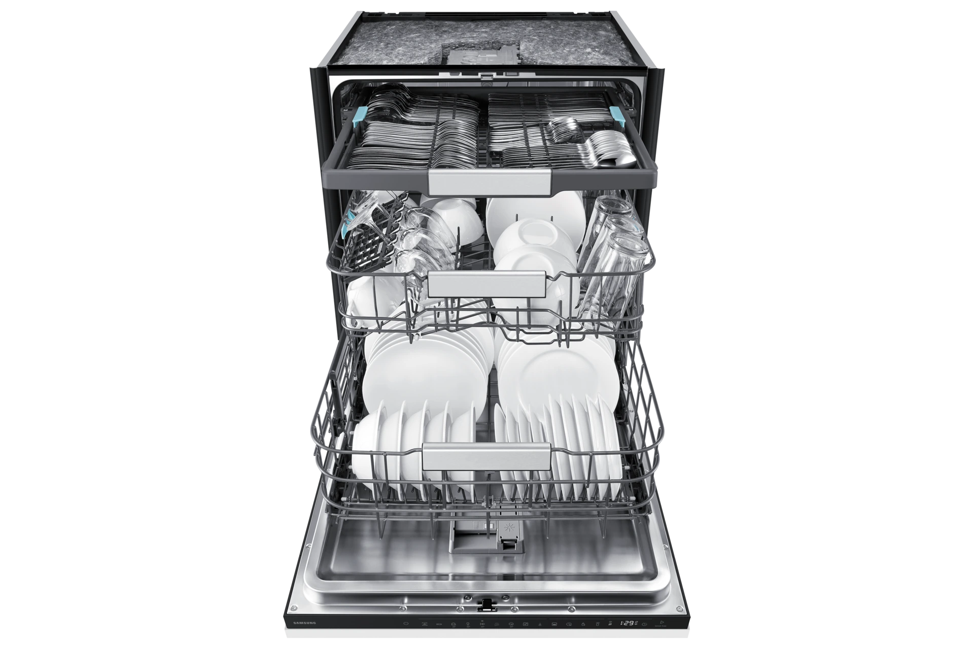 Zmywarka do zabudowy z systemem Auto Open bez panelu 60 cm DW80H77H3B0U1 — widok 5