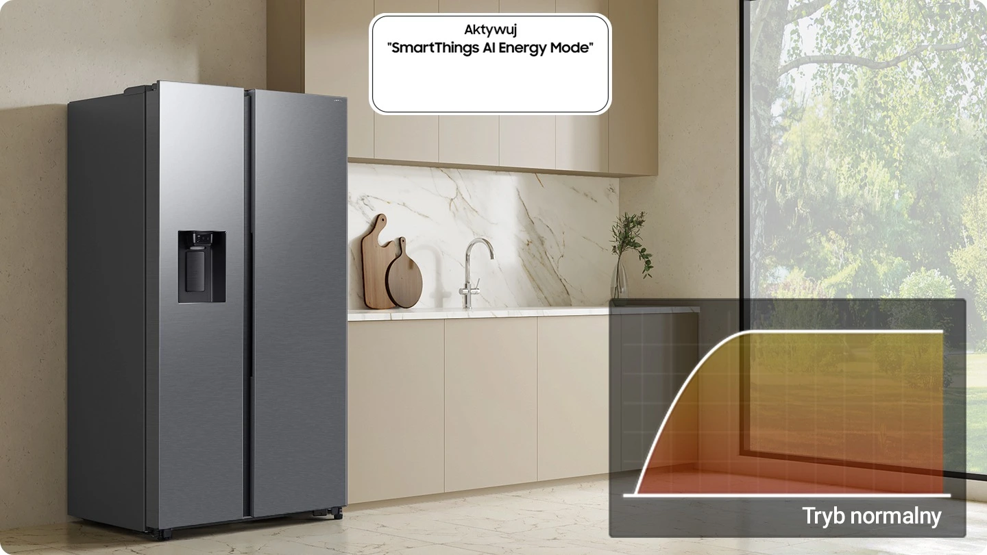 Samsung RS70F65KETEO — Tryb AI Energy Mode
