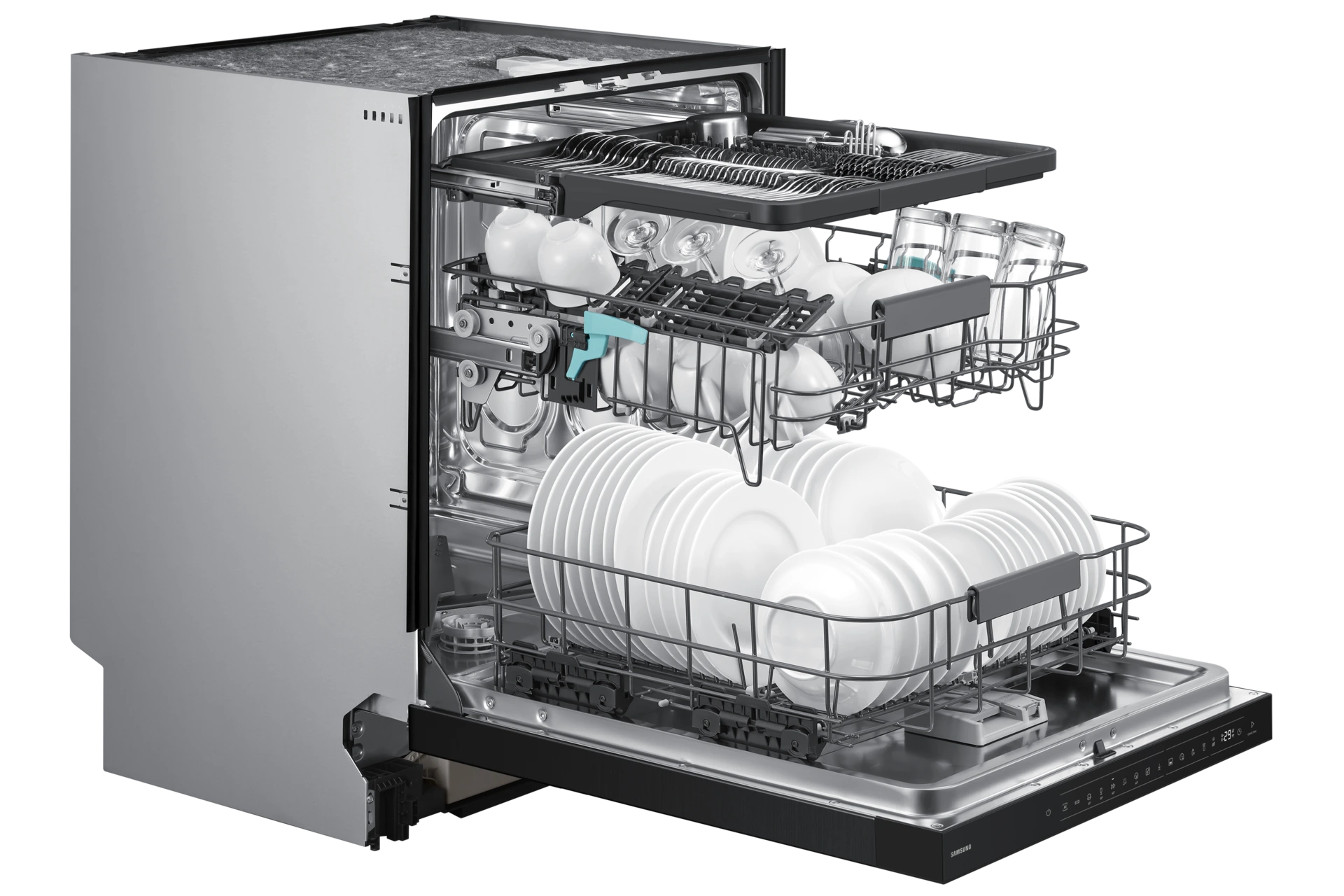 Zmywarka do obudowy z programem AI Wash 60 cm DW80H73YBUFU1 — widok 6