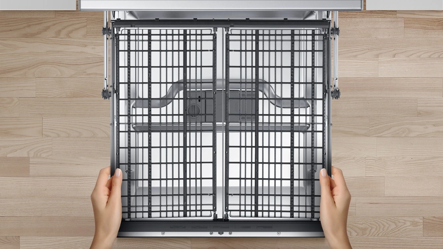 Samsung DW60M6050FS/EC — Trzeci poziom załadunku
