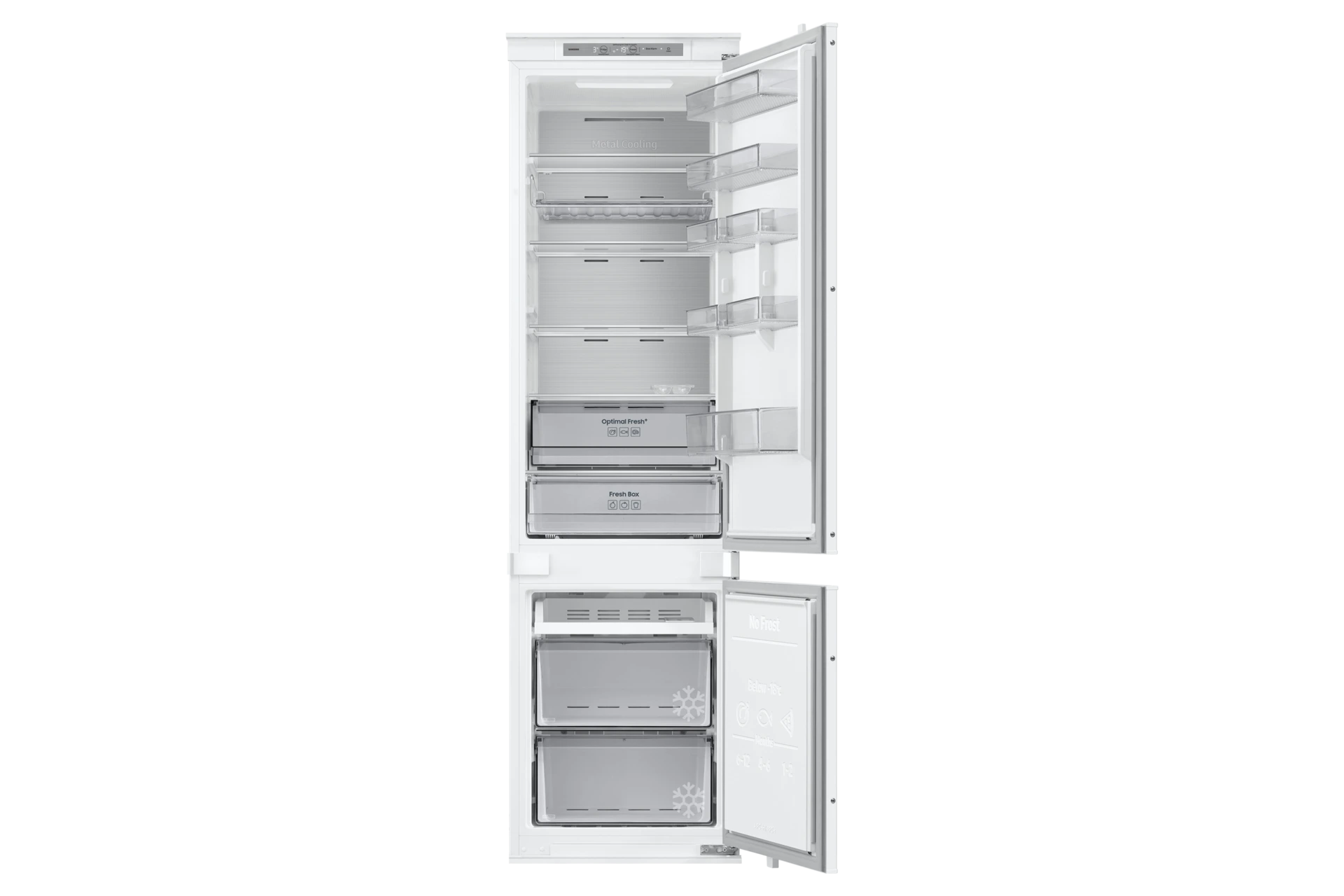Lodówka do zabudowy AI No Frost Twin Cooling Plus™ wys. 193,5 cm BRB80F30AES0EO — widok 5
