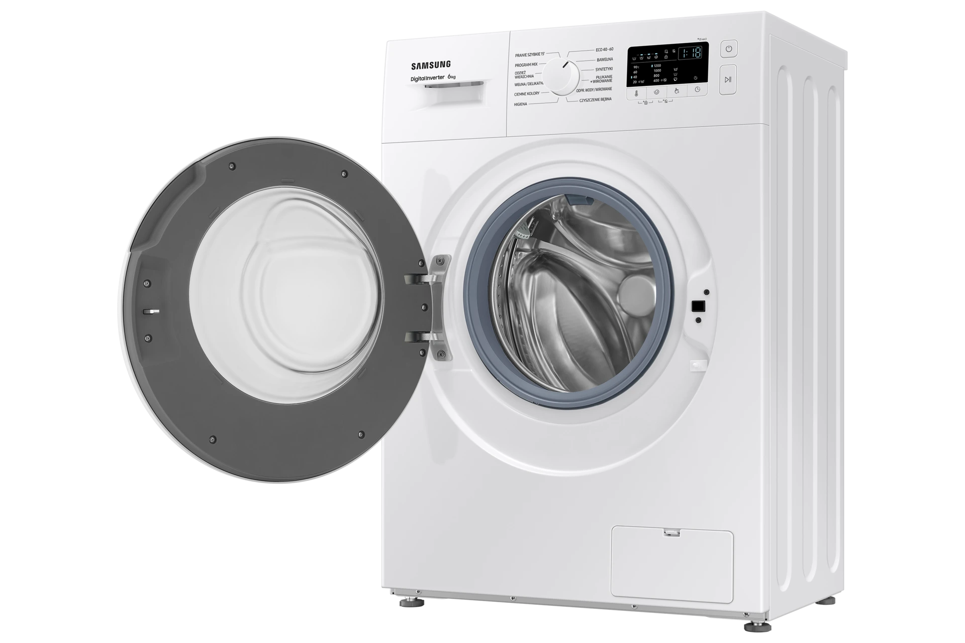Pralka Slim Higieniczna Para Program Szybki 15' WW60A3120WE/EO Seria 3000 — widok 7