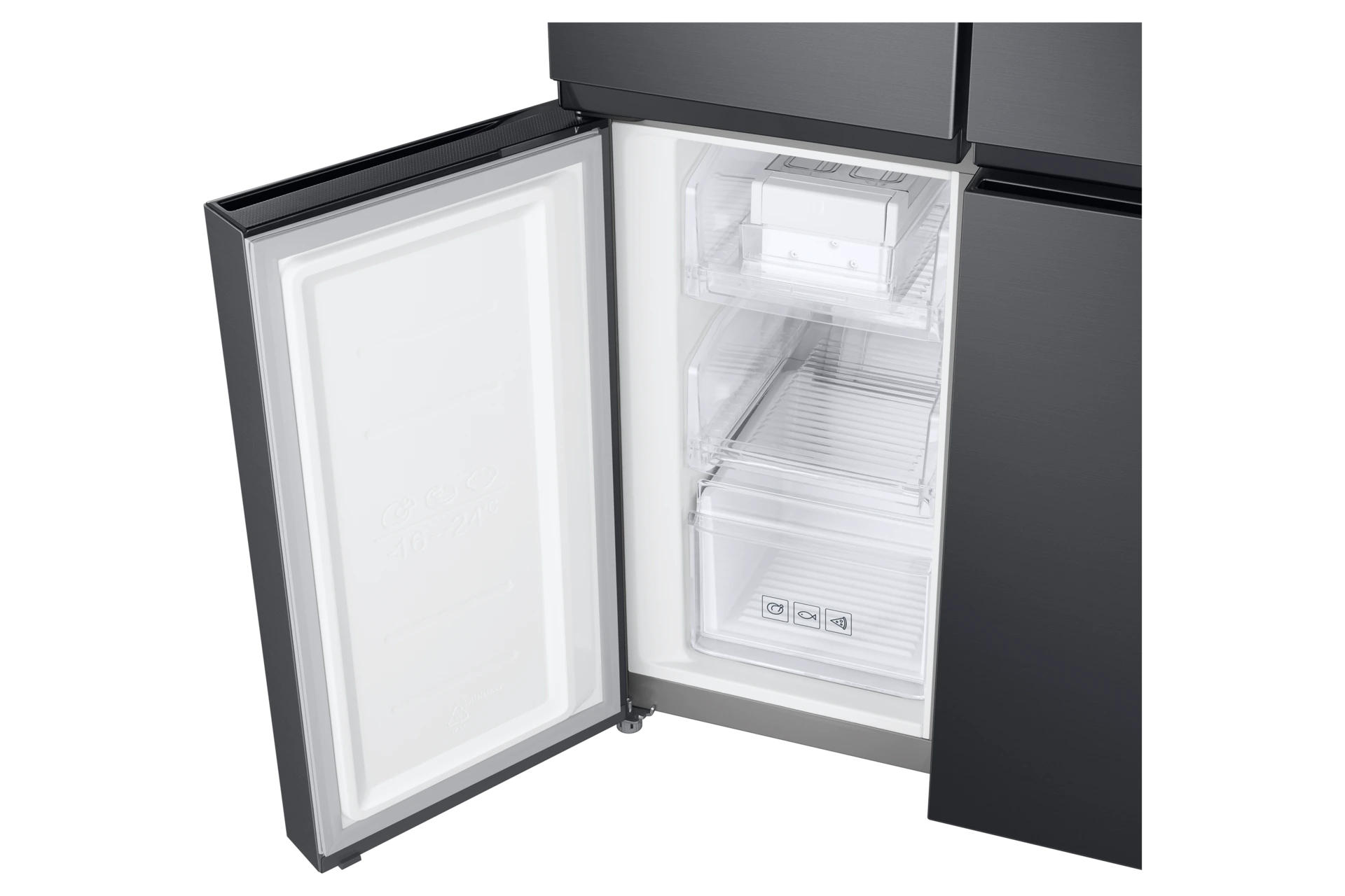 Lodówka Multidoor Slim No Frost Twin Cooling Plus™ wys. 179,3 cm RF48A400EB4/EO — widok 9