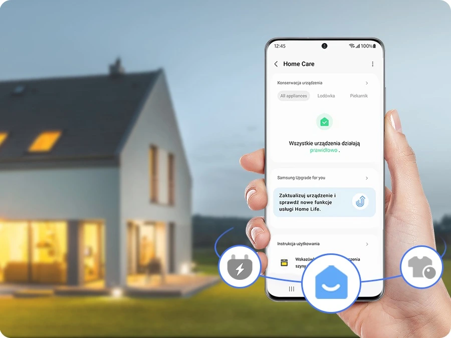 Samsung DV90F09F4SU4 — SmartThings Home Care
