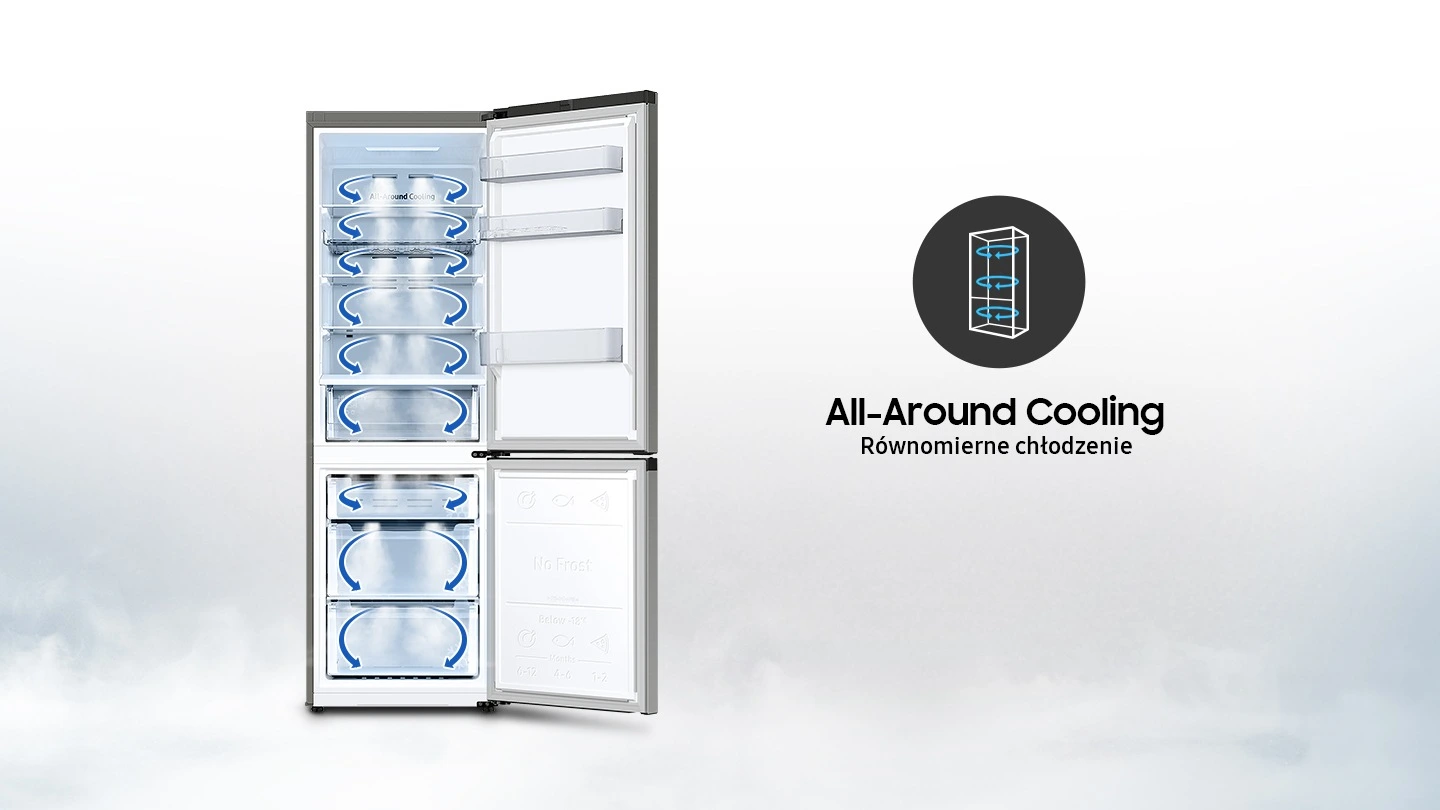 Samsung RB38C705CB1/EF — All Around Cooling